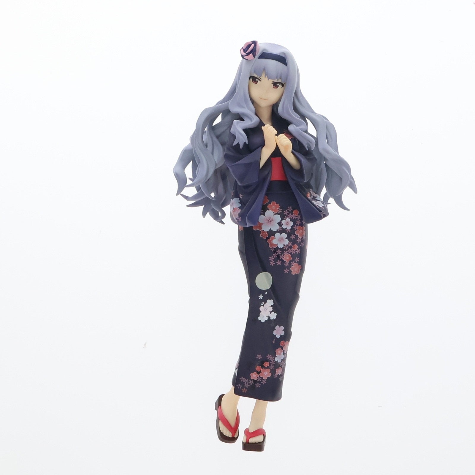 【中古即納】[FIG] 四条貴音(しじょうたかね) 浴衣Ver. アイドルマスター(THE IDOLM@STER) 1/8 完成品 フィギュア FREEing(フリーイング)(20150730)