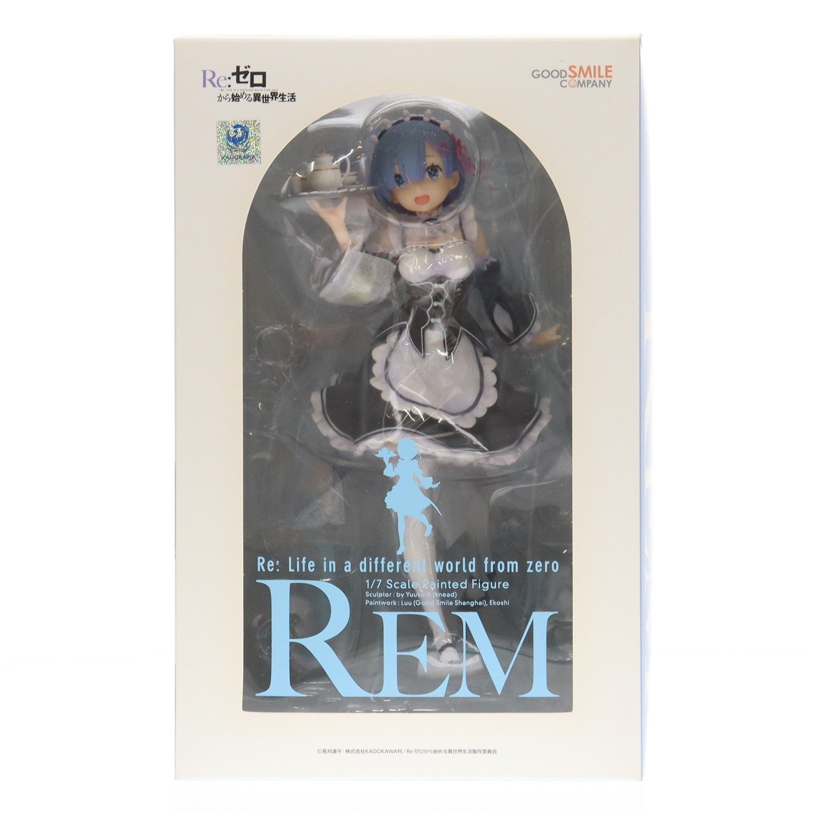 【中古即納】[FIG] レム Re:ゼロから始める異世界生活 1/7 完成品 フィギュア グッドスマイルカンパニー(20180210)