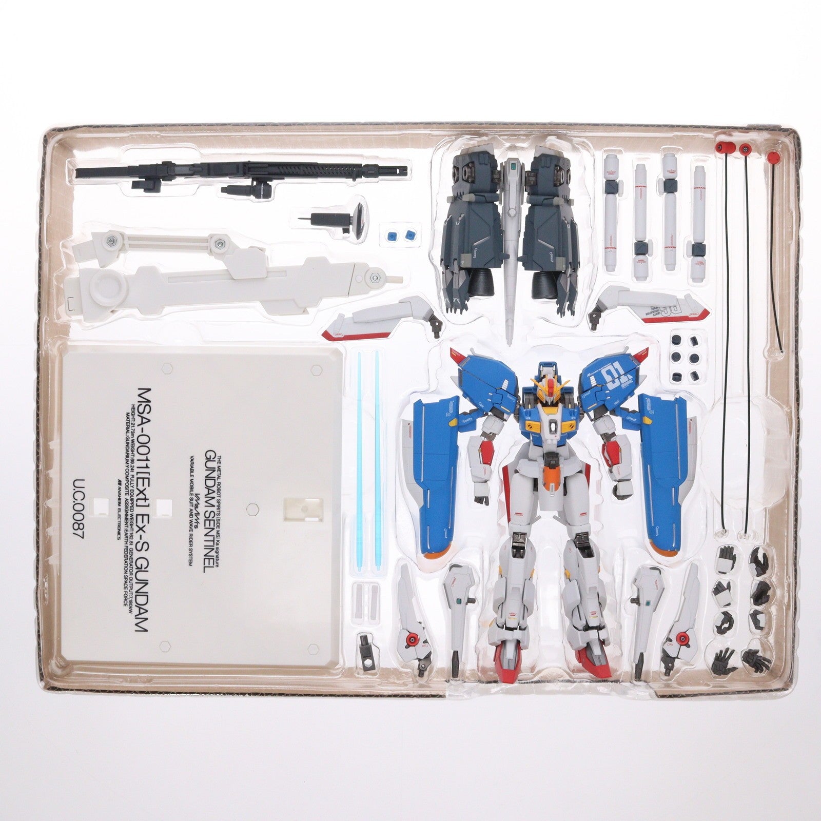 【中古即納】[FIG] 魂ウェブ商店限定 METAL ROBOT魂(Ka signature)(SIDE MS) Ex-Sガンダム タスクフォースα ガンダム・センチネル 完成品 可動フィギュア バンダイ(20171231)