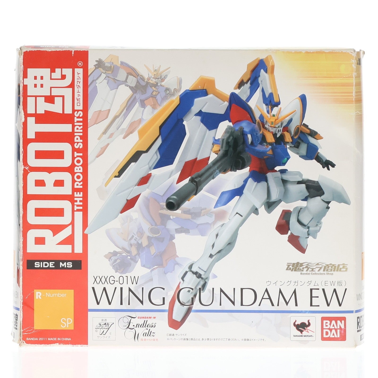 【中古即納】[FIG] ROBOT魂(SIDE MS) ウイングガンダム(EW版) 新機動戦記ガンダムW Endless Waltz(エンドレスワルツ) 完成品 可動フィギュア バンダイ(20111030)