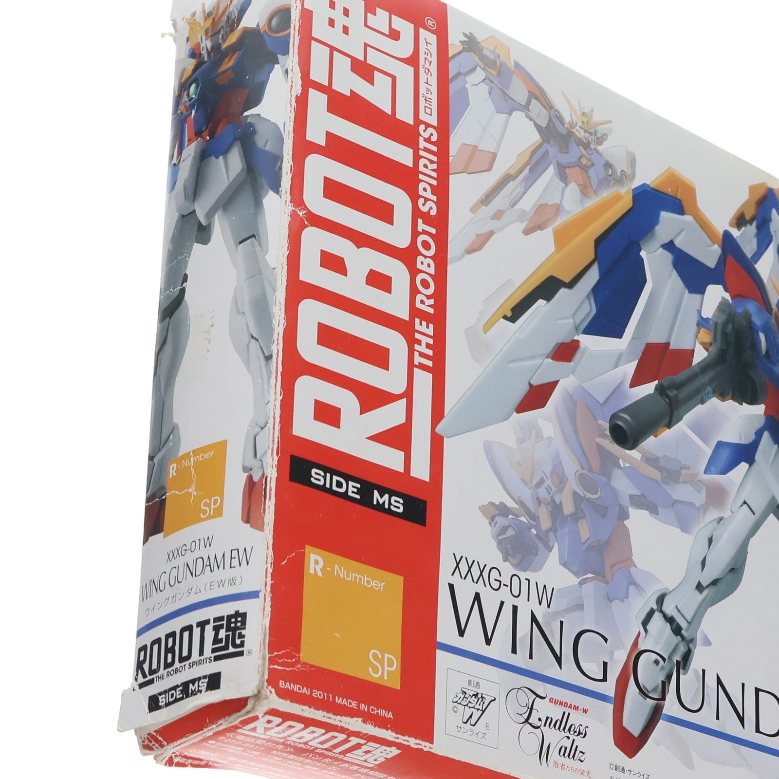 【中古即納】[FIG] ROBOT魂(SIDE MS) ウイングガンダム(EW版) 新機動戦記ガンダムW Endless Waltz(エンドレスワルツ) 完成品 可動フィギュア バンダイ(20111030)
