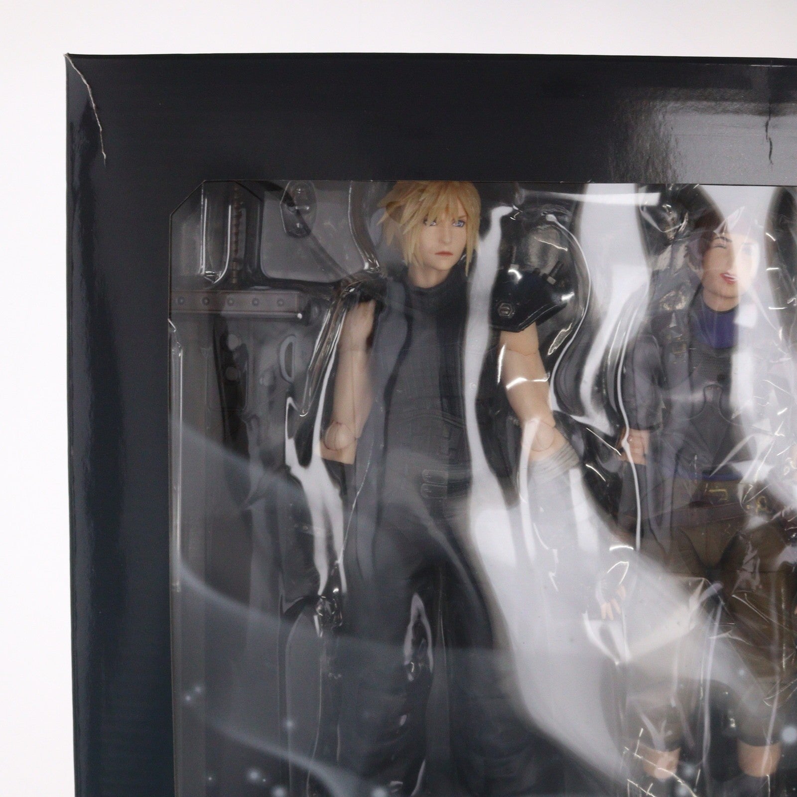 【中古即納】[FIG] PLAY ARTS改(プレイアーツ改) ジェシー、クラウド&バイクSET FINAL FANTASY VII REMAKE(ファイナルファンタジー7 リメイク) 完成品 可動フィギュア スクウェア・エニックス(20220828)