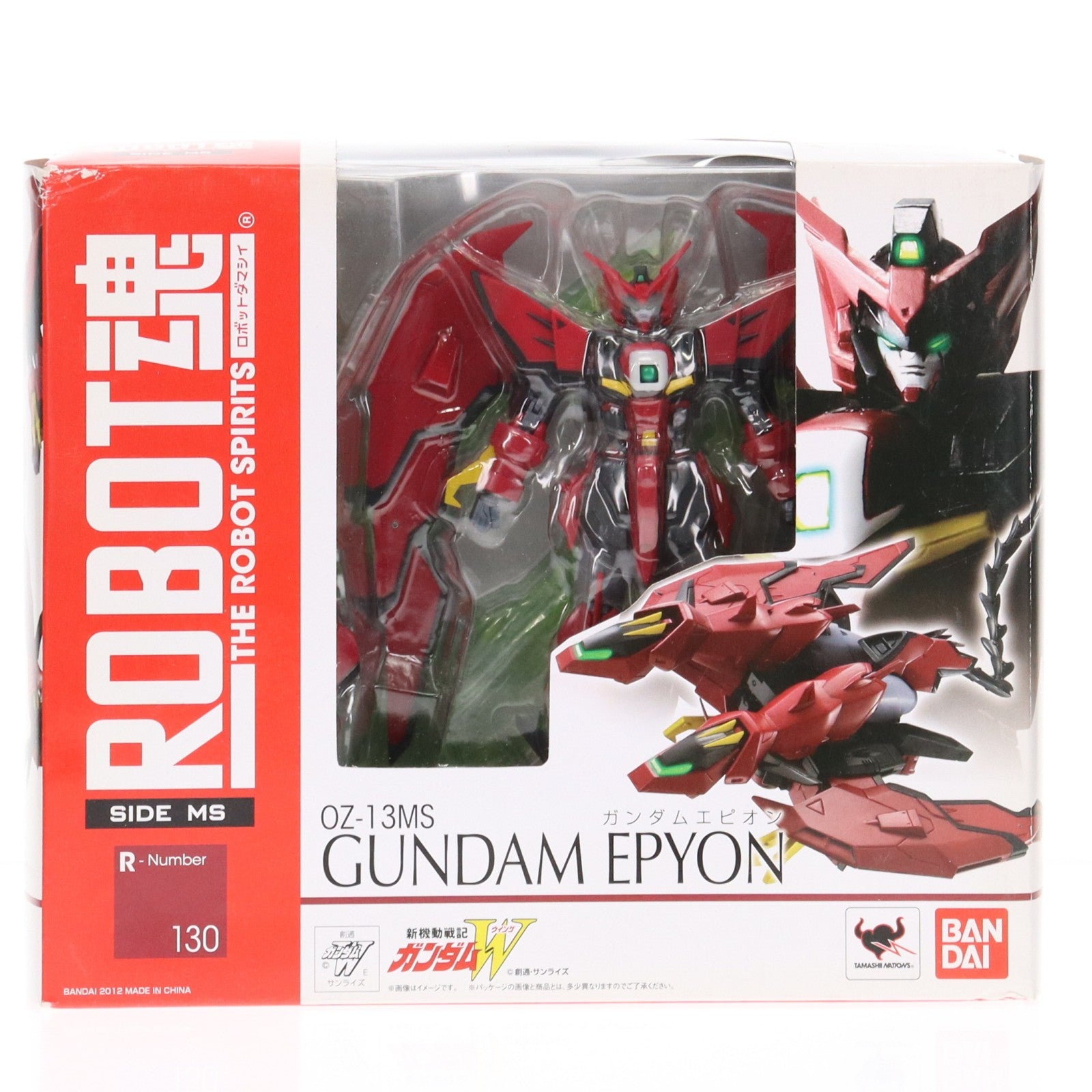 【中古即納】[FIG] ROBOT魂(SIDE MS) ガンダムエピオン 新機動戦記ガンダムW(ウイング) 完成品 可動フィギュア バンダイ(20121227)