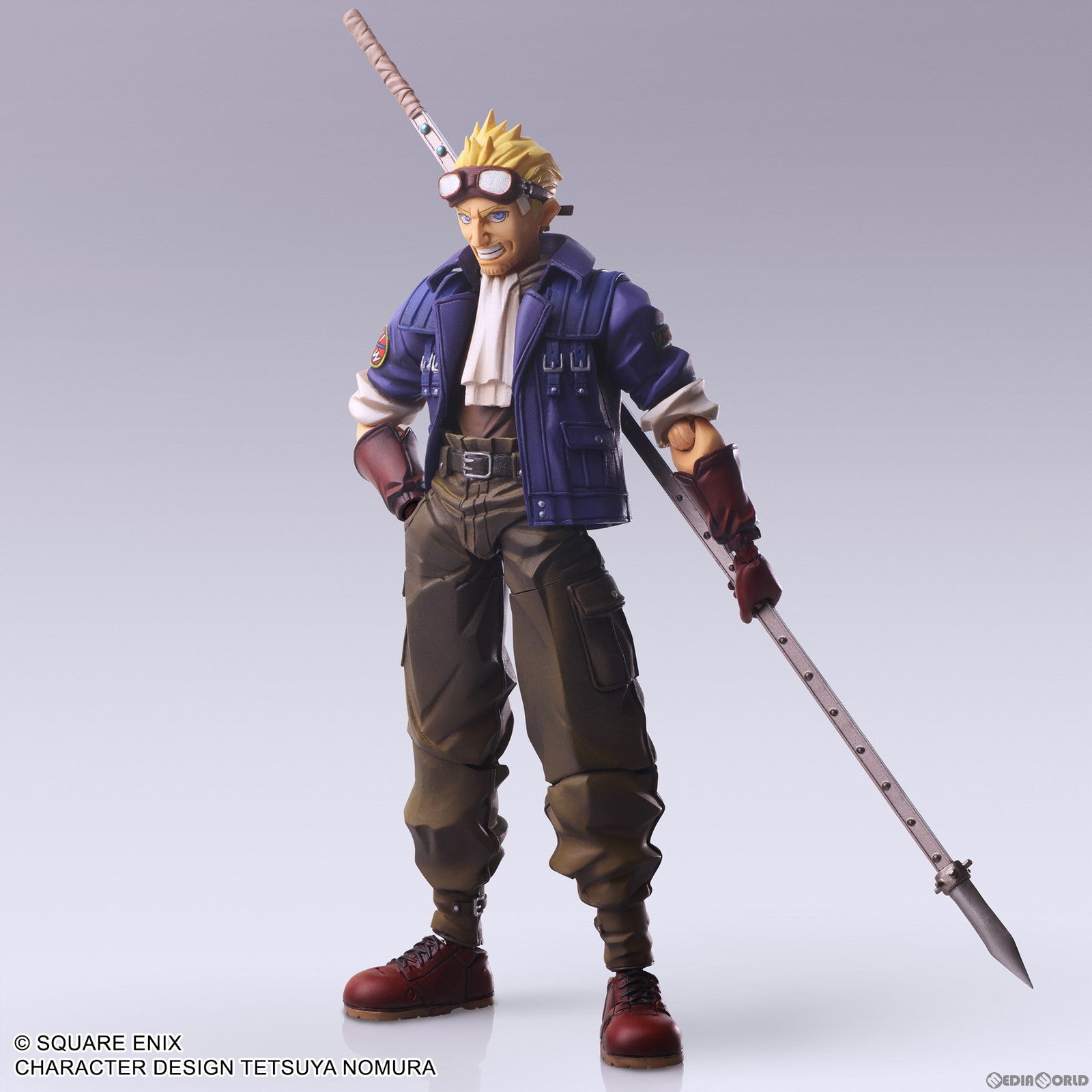 【中古即納】[FIG] BRING ARTS(ブリングアーツ) シド・ハイウインド FINAL FANTASY VII(ファイナルファンタジー7) 完成品 可動フィギュア スクウェア・エニックス(20250328)