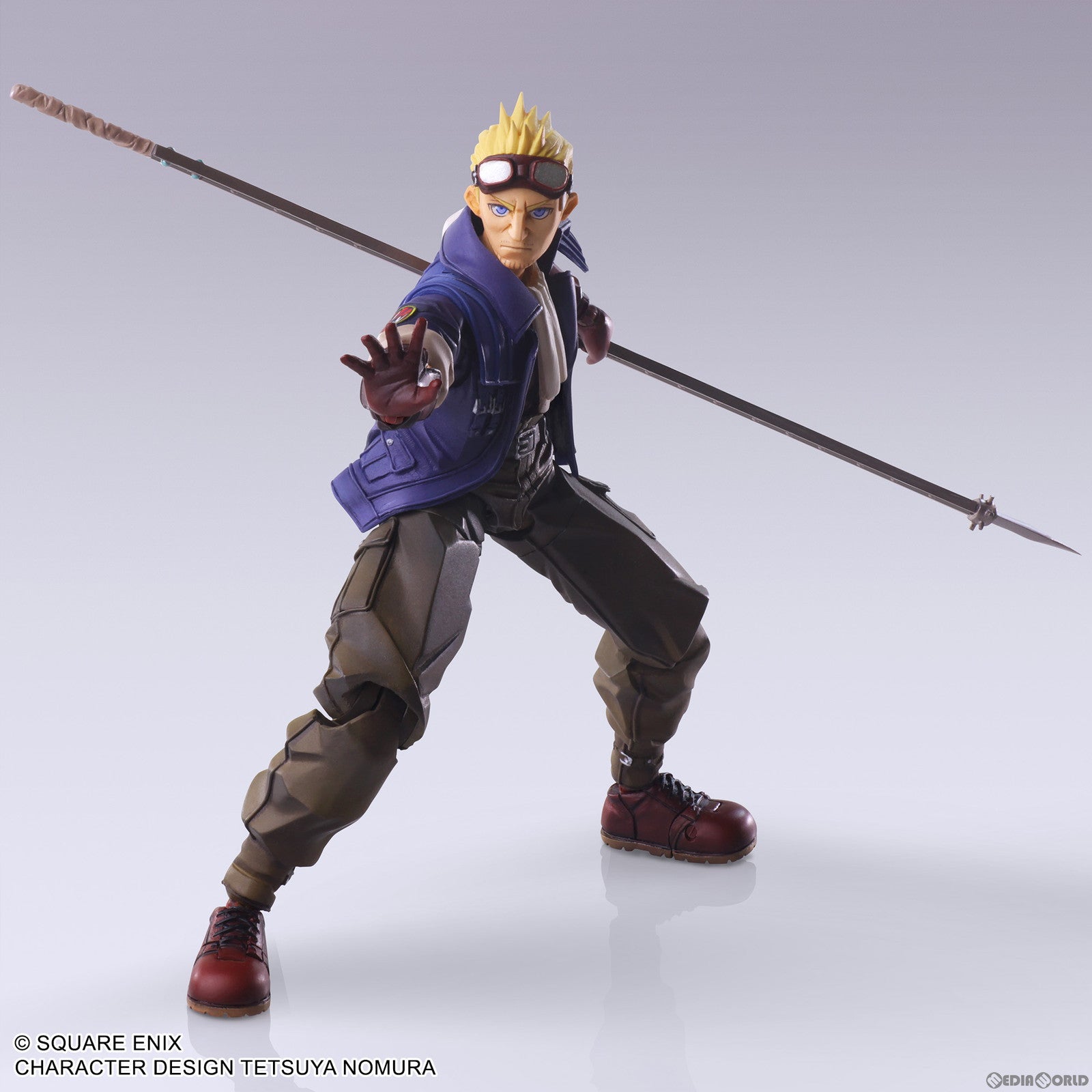 【中古即納】[FIG] BRING ARTS(ブリングアーツ) シド・ハイウインド FINAL FANTASY VII(ファイナルファンタジー7) 完成品 可動フィギュア スクウェア・エニックス(20250328)