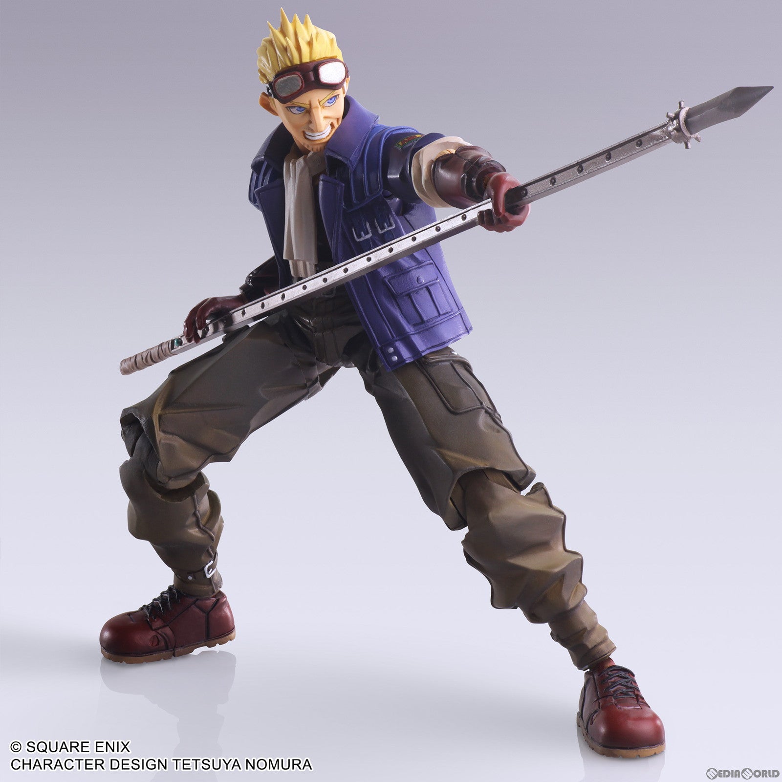 【中古即納】[FIG] BRING ARTS(ブリングアーツ) シド・ハイウインド FINAL FANTASY VII(ファイナルファンタジー7) 完成品 可動フィギュア スクウェア・エニックス(20250328)