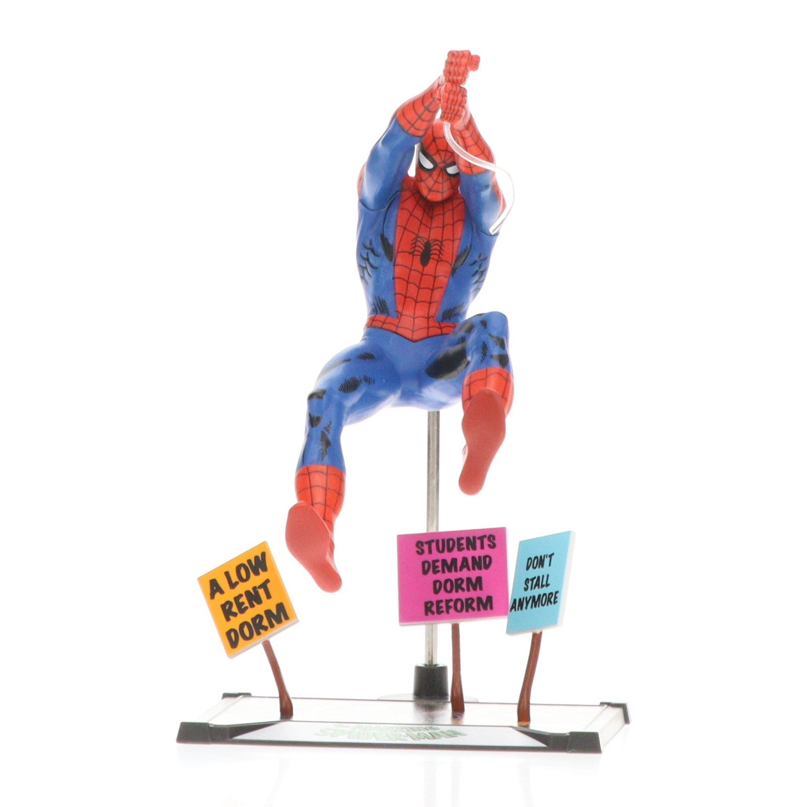 【中古即納】[FIG] カード付属 #006 スパイダーマン(ジョン・ロミータ Sr./The Amazing Spider-Man Vol.1 #68) マーベル・コミック 1/10 完成品 シーン・フィギュア マクファーレン・トイズ(20241031)