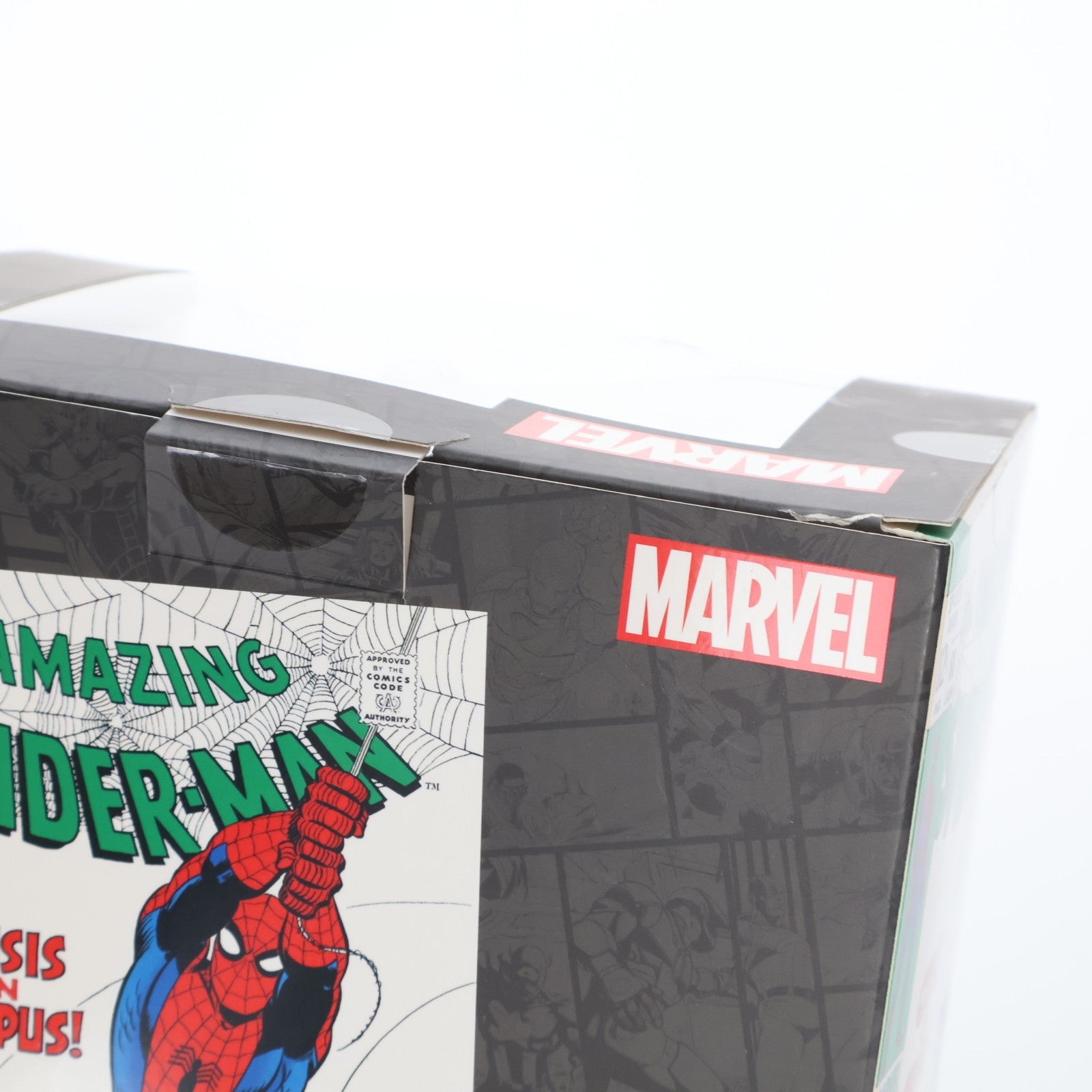 【中古即納】[FIG] カード付属 #006 スパイダーマン(ジョン・ロミータ Sr./The Amazing Spider-Man Vol.1 #68) マーベル・コミック 1/10 完成品 シーン・フィギュア マクファーレン・トイズ(20241031)