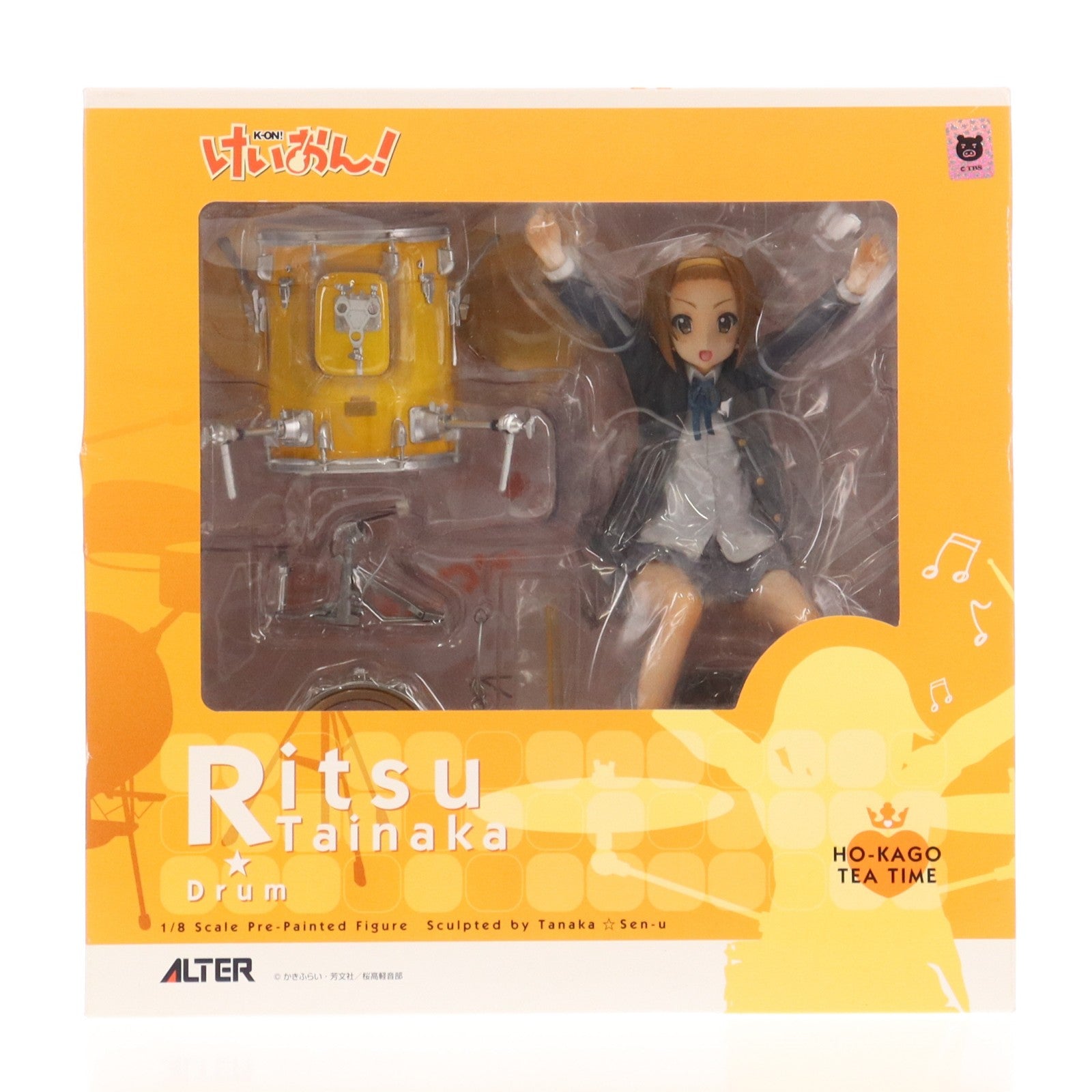 【中古即納】[FIG] 田井中律(たいなかりつ) けいおん! 1/8 完成品 フィギュア アルター(20110518)