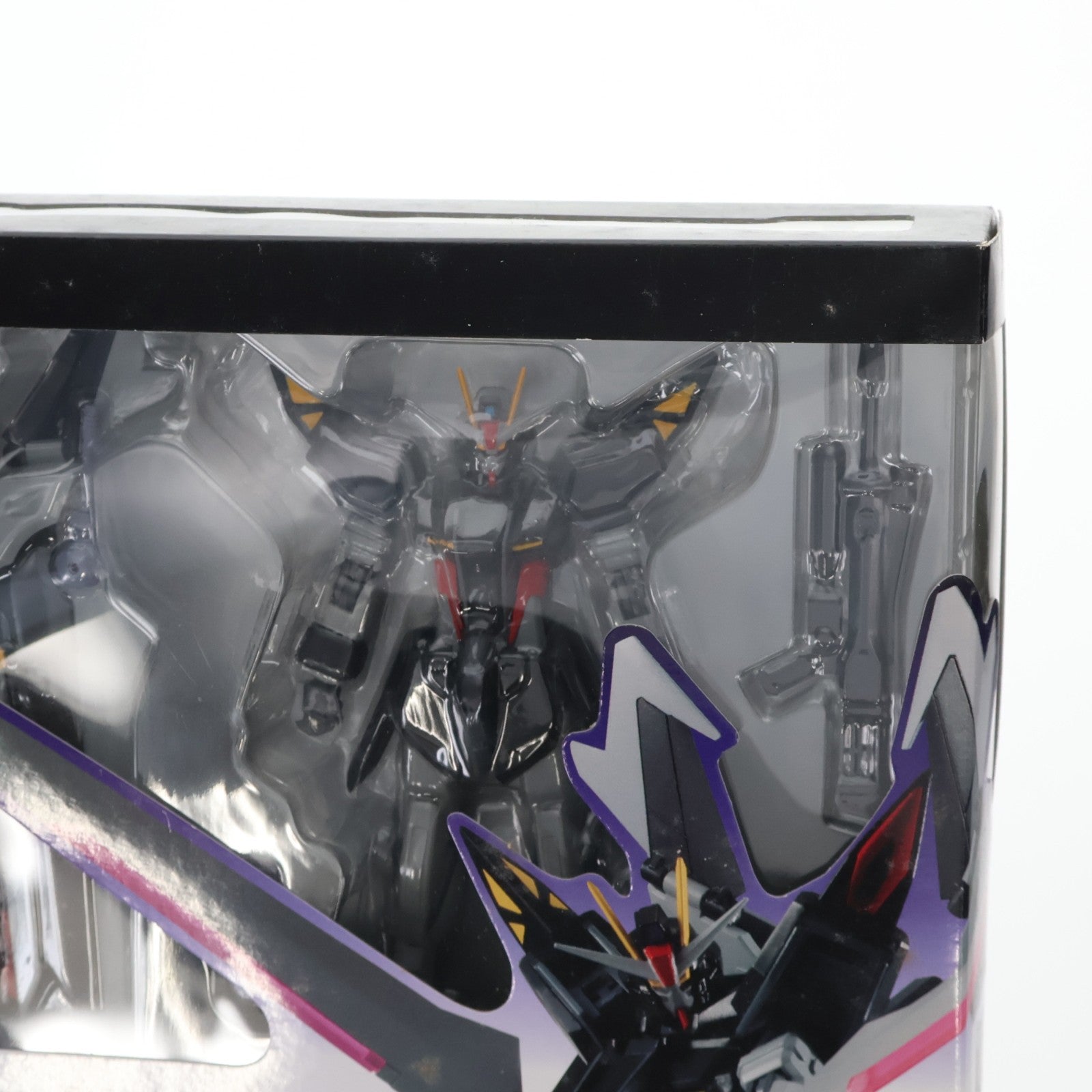 【中古即納】[FIG] ROBOT魂(SIDE MS) ストライクノワール 機動戦士ガンダムSEED(シード) C.E.73 STARGAZER(スターゲイザー) 完成品 可動フィギュア バンダイ(20160123)