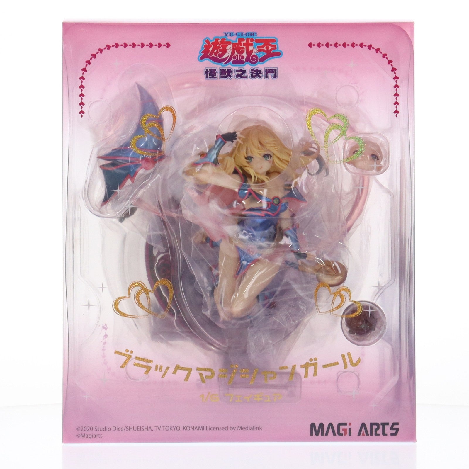 【中古即納】[FIG] 色紙&缶バッジ付属 ブラック・マジシャン・ガール 遊☆戯☆王デュエルモンスターズ 1/6 完成品 フィギュア MAGI ARTS(マギアーツ)(20230831)