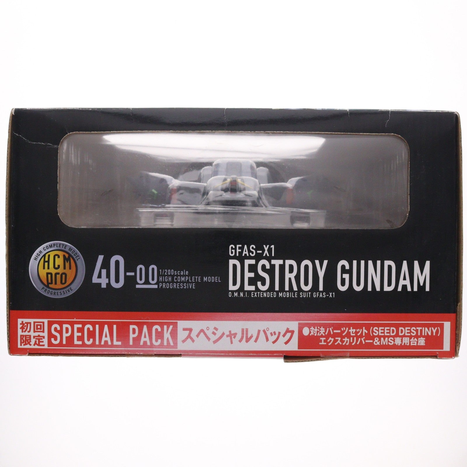 【中古即納】[FIG] HCM-Pro 40 デストロイガンダム 初回限定版 機動戦士ガンダムSEED DESTINY(シード デスティニー) 完成品 可動フィギュア バンダイ(20070528)