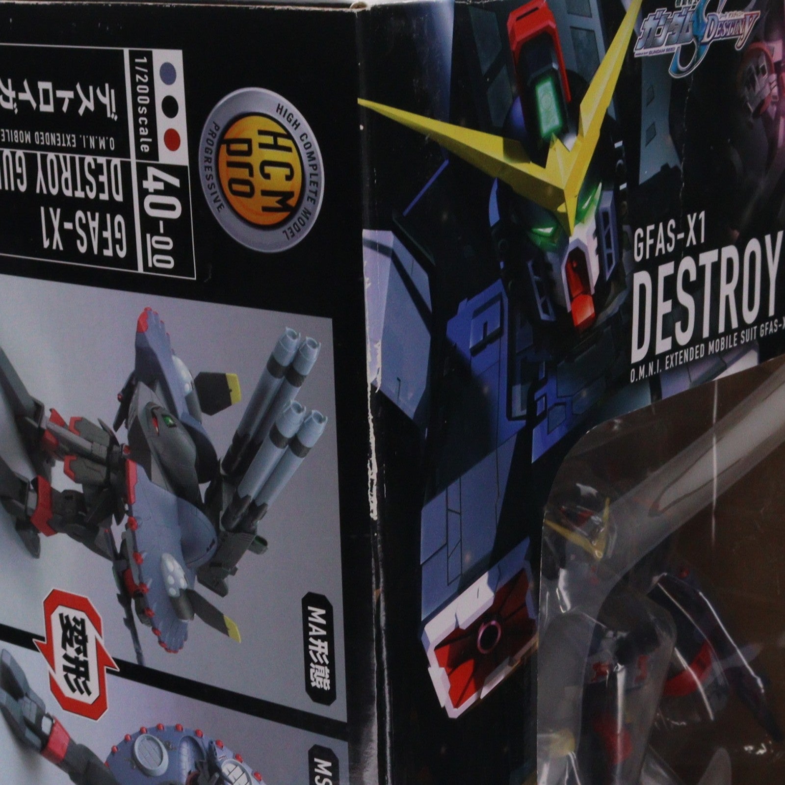【中古即納】[FIG] HCM-Pro 40 デストロイガンダム 初回限定版 機動戦士ガンダムSEED DESTINY(シード デスティニー) 完成品 可動フィギュア バンダイ(20070528)