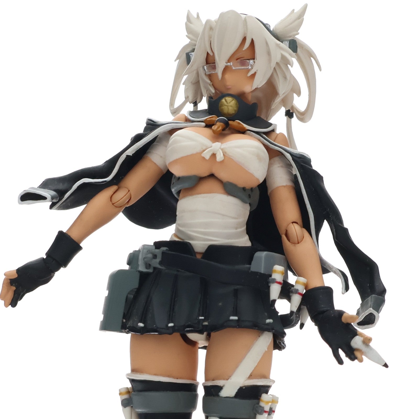 【中古即納】[FIG] アーマーガールズプロジェクト 艦これ 武蔵改(むさしかい) 艦隊これくしょん -艦これ- 完成品 可動フィギュア バンダイ(20150627)