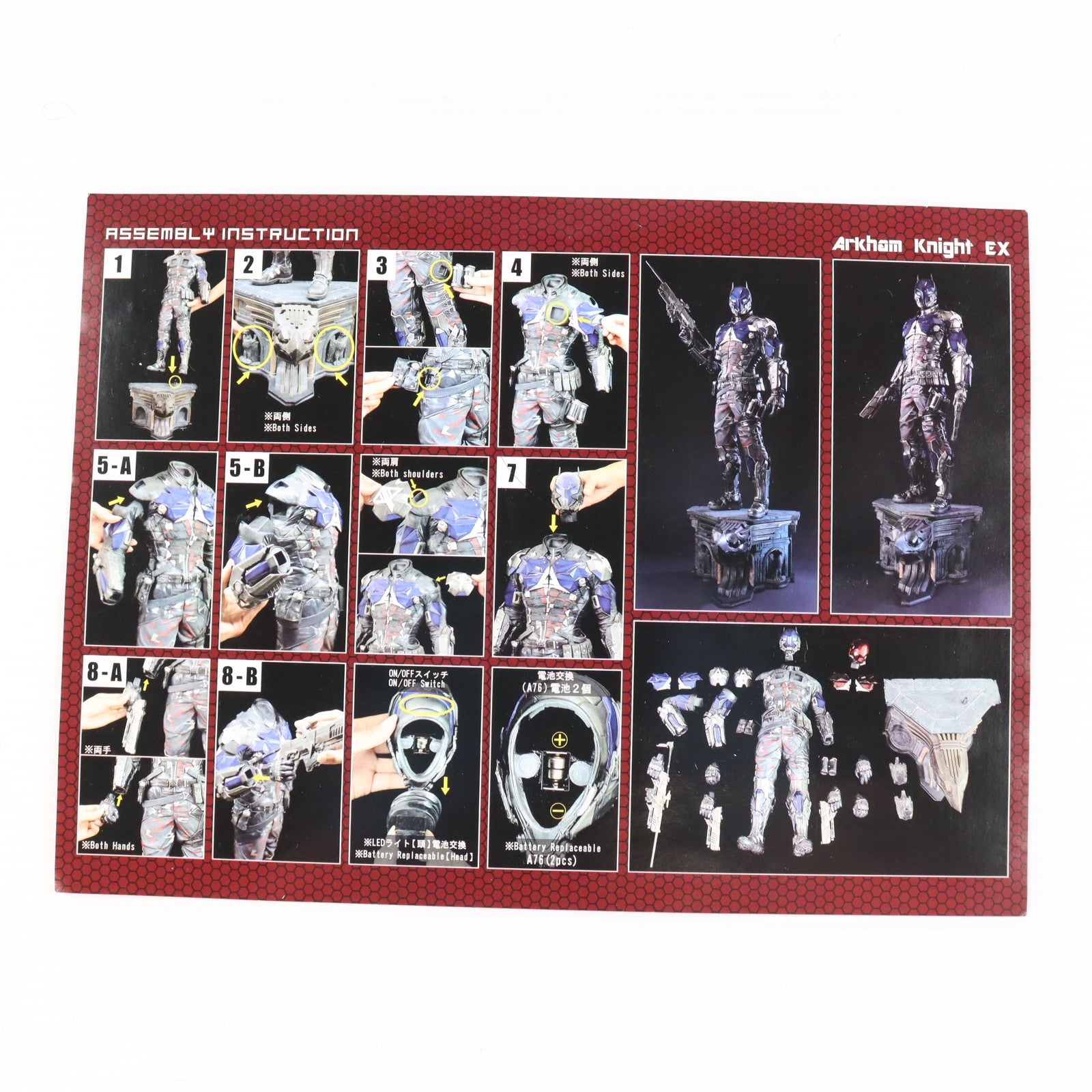 【中古即納】[FIG] ミュージアムマスターライン/ バットマン アーカム・ナイト EX版 アーカム・ナイト 1/3ポリストーン完成品 プライム1スタジオ(20160702)