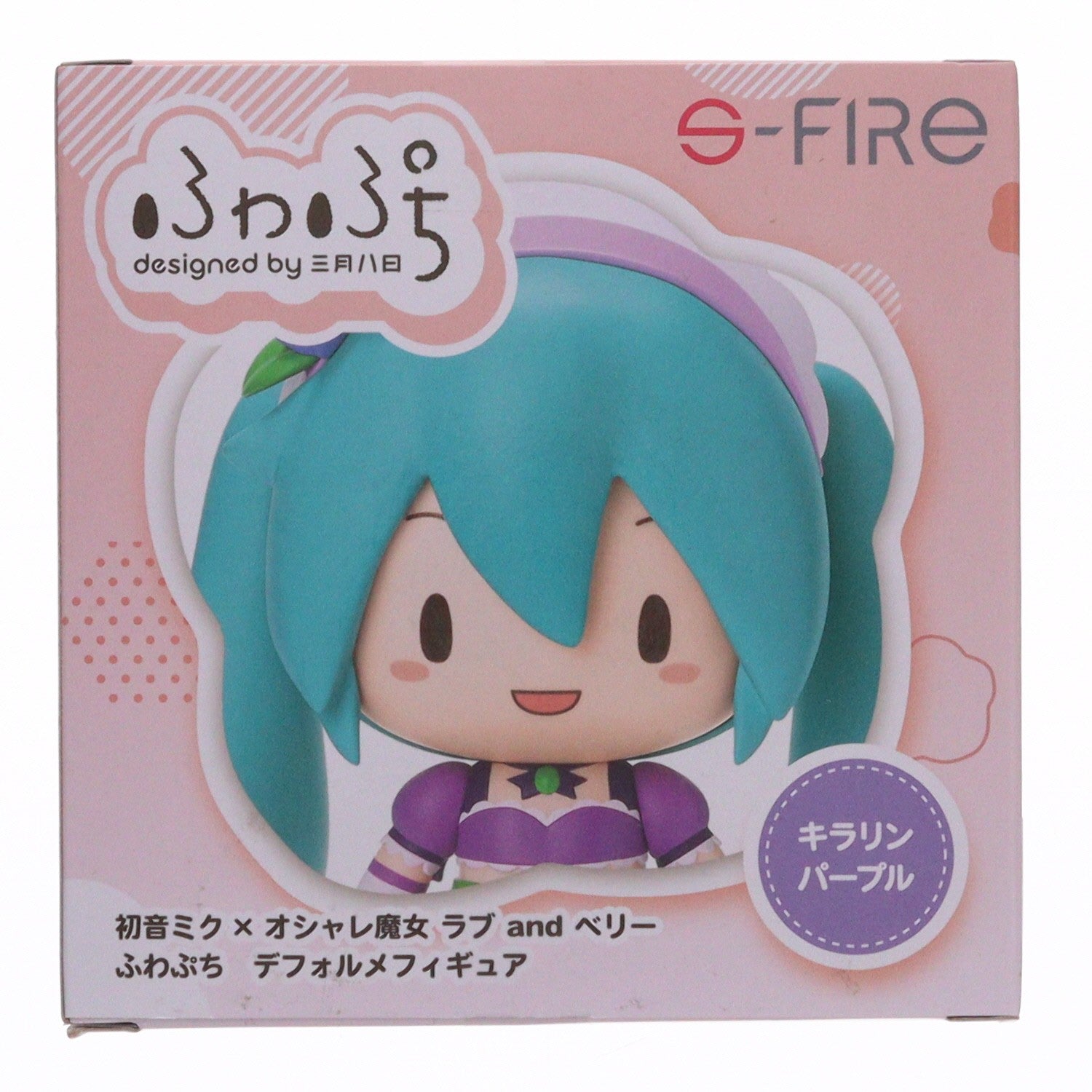 【中古即納】[FIG] ふわぷち デフォルメフィギュア キラリンパープル 初音ミク×オシャレ魔女 ラブ and ベリー 完成品 フィギュア セガ フェイブ(20251225)