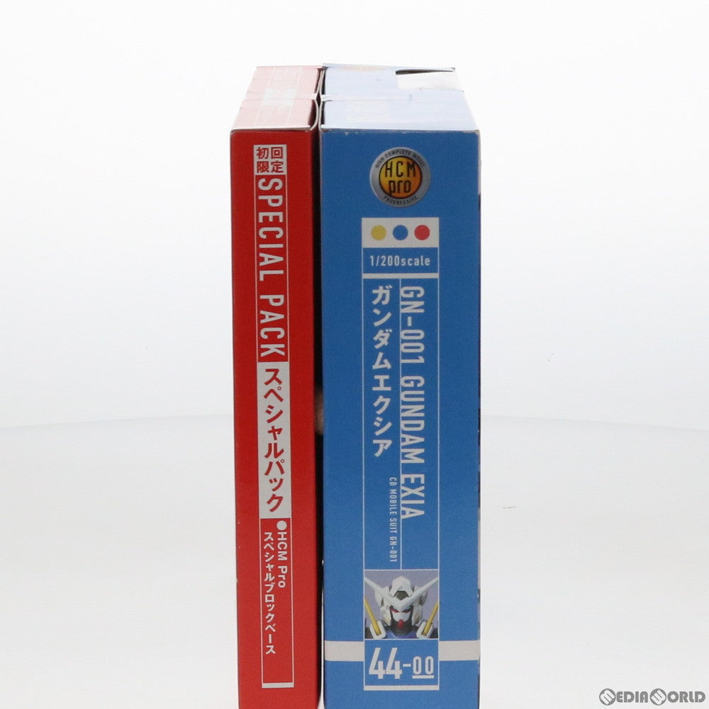 【中古即納】[FIG] HCM-Pro 44-00 GN-001 ガンダムエクシア 初回限定スペシャルパック 機動戦士ガンダム00(ダブルオー) 1/200 完成品 可動フィギュア バンダイ(20080726)