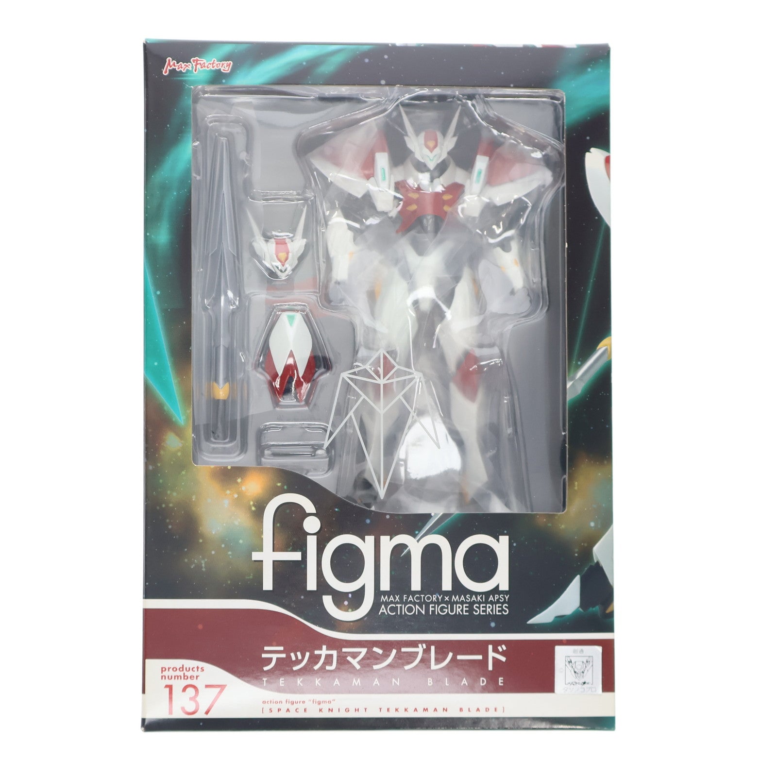 【中古即納】[FIG] figma(フィグマ) 137 テッカマンブレード 宇宙の騎士テッカマンブレード 完成品 可動フィギュア マックスファクトリー(20121201)