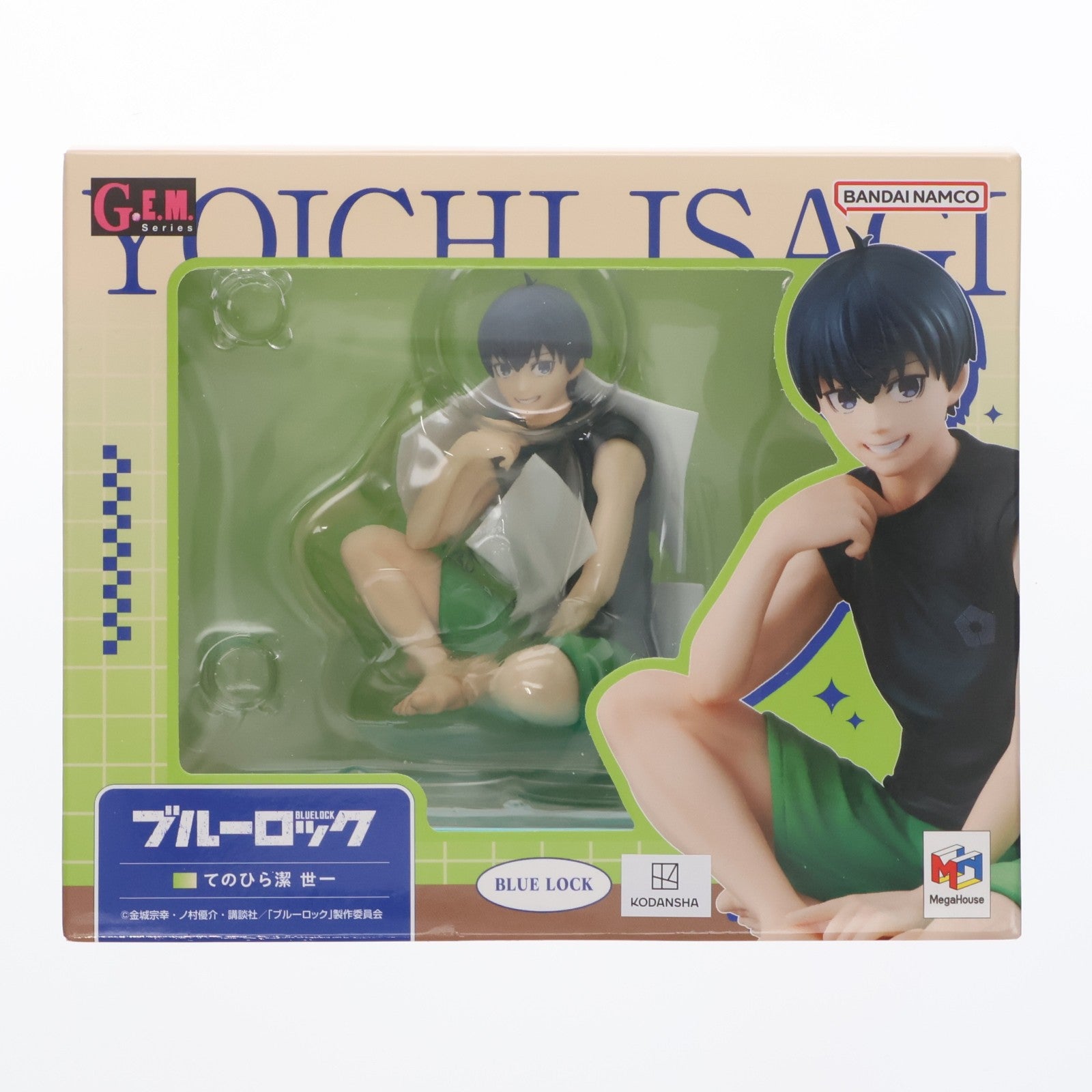 【中古即納】[FIG] G.E.M.シリーズ てのひら潔世一(いさぎよいち) ブルーロック 完成品 フィギュア メガハウス(20250930)