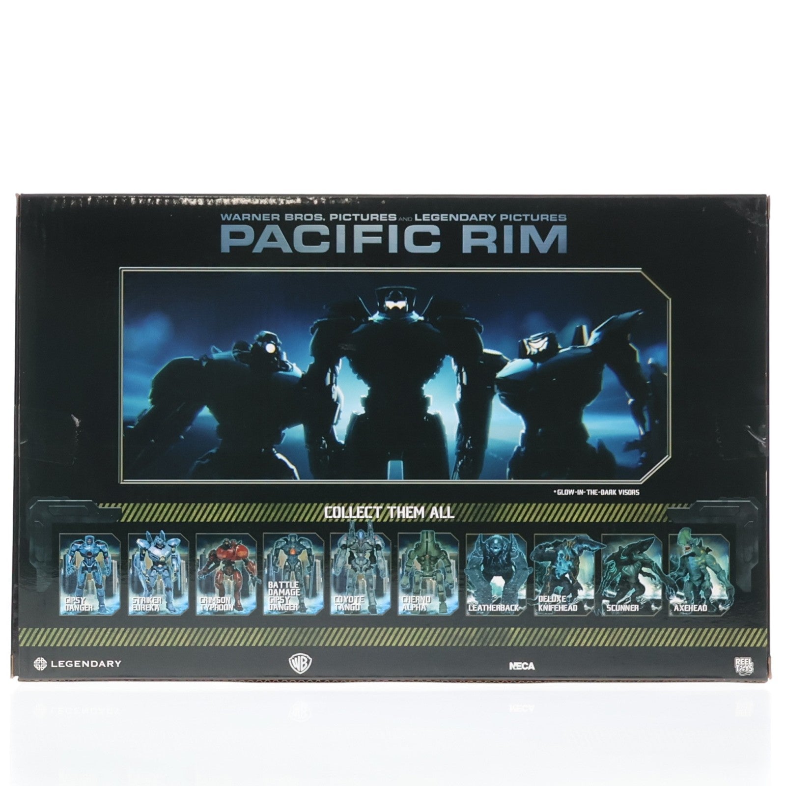 【中古即納】[FIG] SDCC2014コミコン限定 エンド・タイトルズ イェーガー 3体セット パシフィック・リム 完成品 7インチ アクションフィギュア ネカ(20141010)