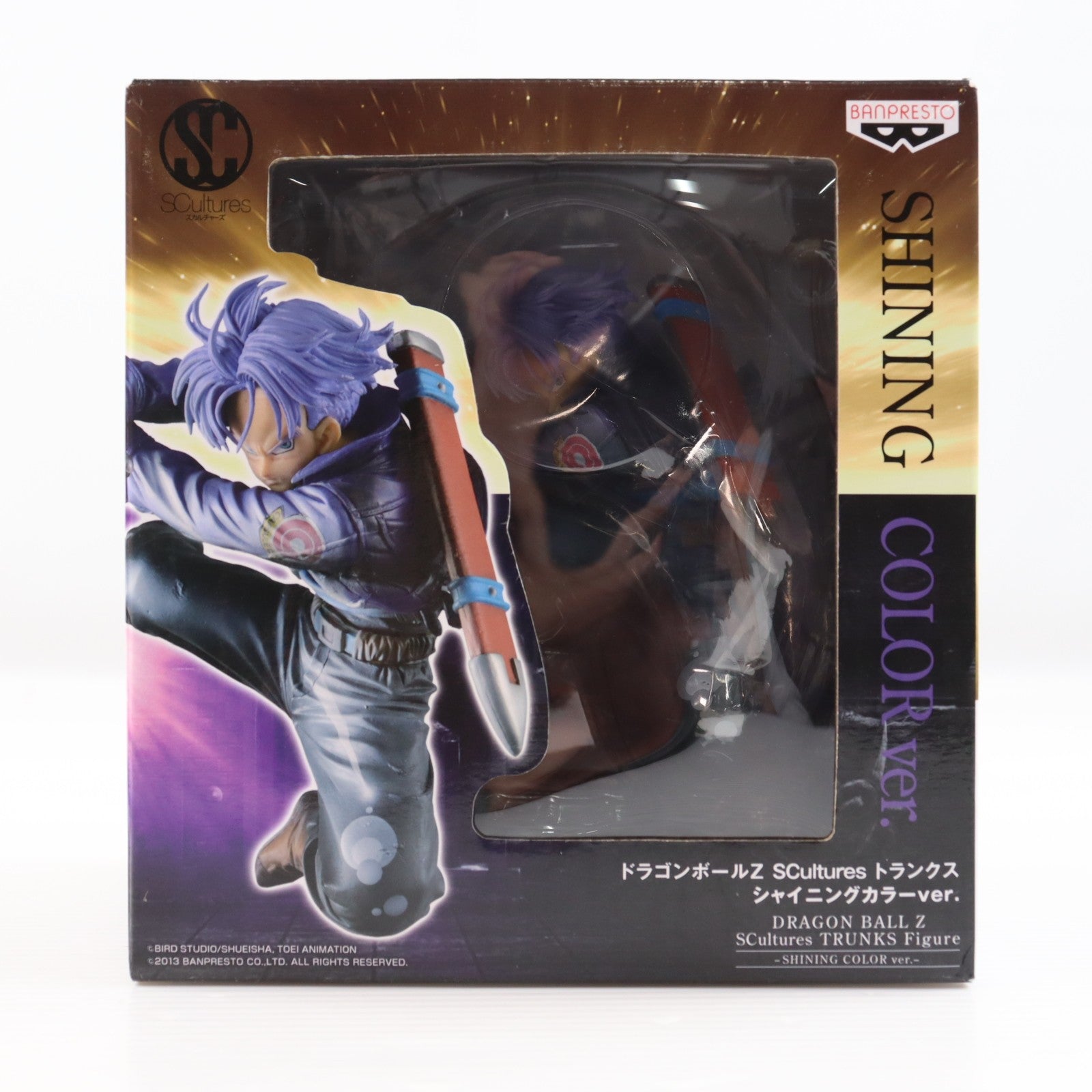 【中古即納】[FIG] 海外限定 SCultures 造形天下一武道会4 トランクス シャイニングカラーVer. ドラゴンボールZ 完成品 フィギュア(35391) バンダイ(19991231)