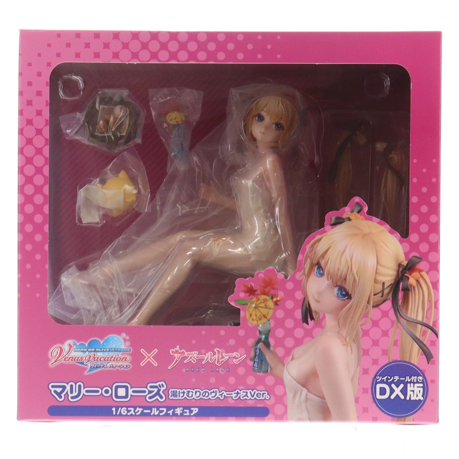 【中古即納】[FIG] KT model+限定 マリー・ローズ 湯けむりのヴィーナスver. ツインテール付きDX版 アズールレーン×DEAD OR ALIVE Xtreme Venus Vacation 1/6 完成品 フィギュア KT model+/コーエーテクモゲームス(20251220)