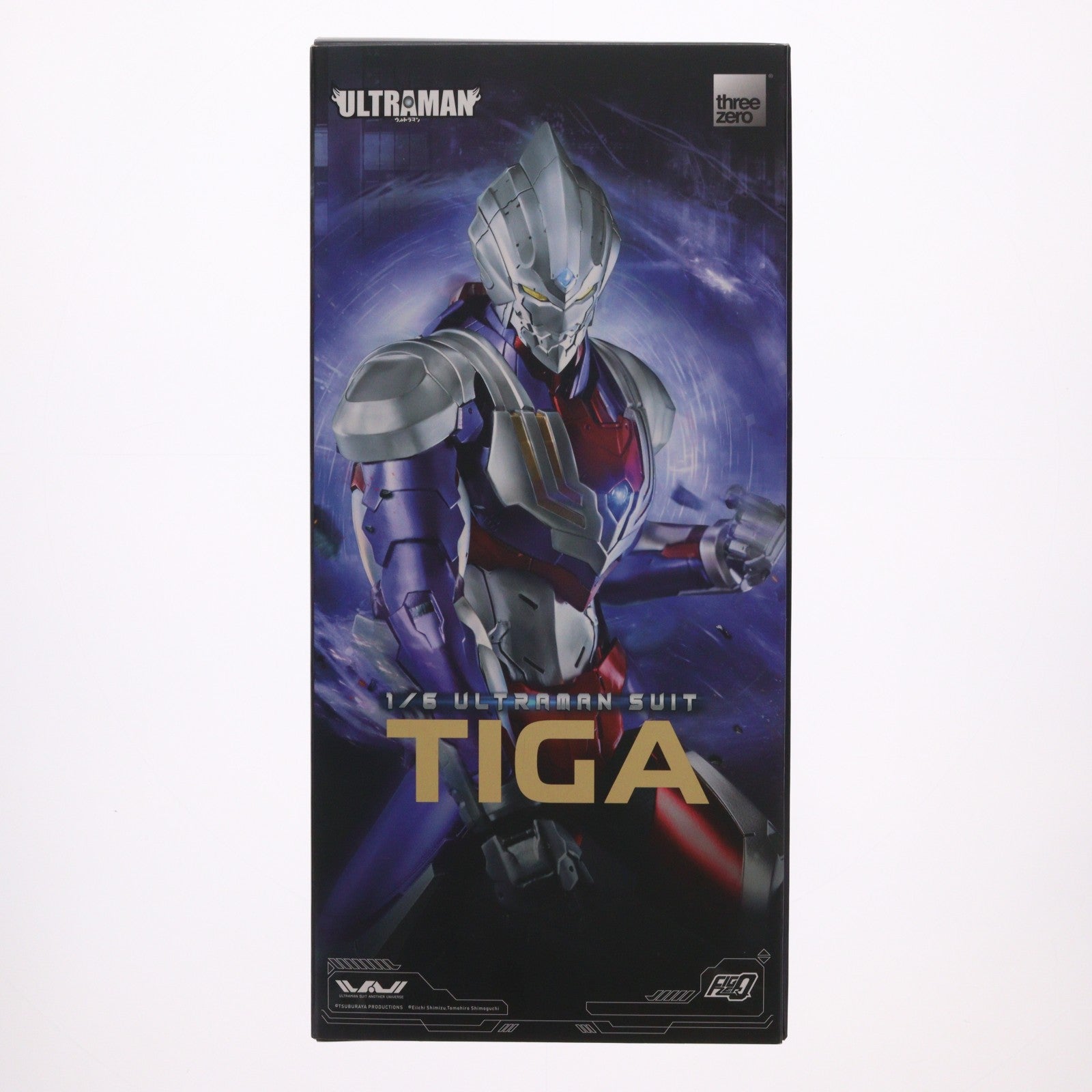 【中古即納】[FIG] フィグゼロ ULTRAMAN SUIT TIGA(ウルトラマン スーツ ティガ) 1/6 完成品 可動フィギュア threezero(スリーゼロ)(20220318)