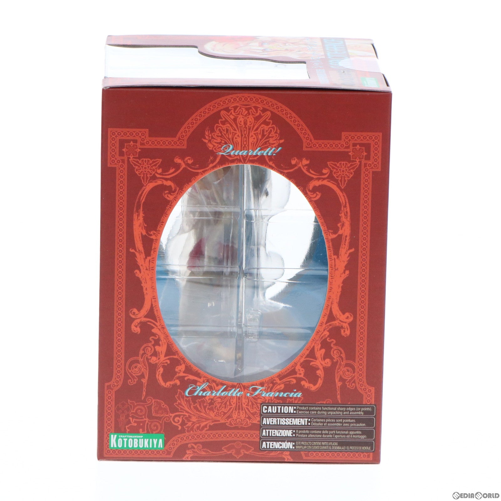 【中古即納】[FIG] シャルロット・フランシア Quartett!(カルテット) 1/10 完成品 フィギュア(PP374) コトブキヤ(20100429)