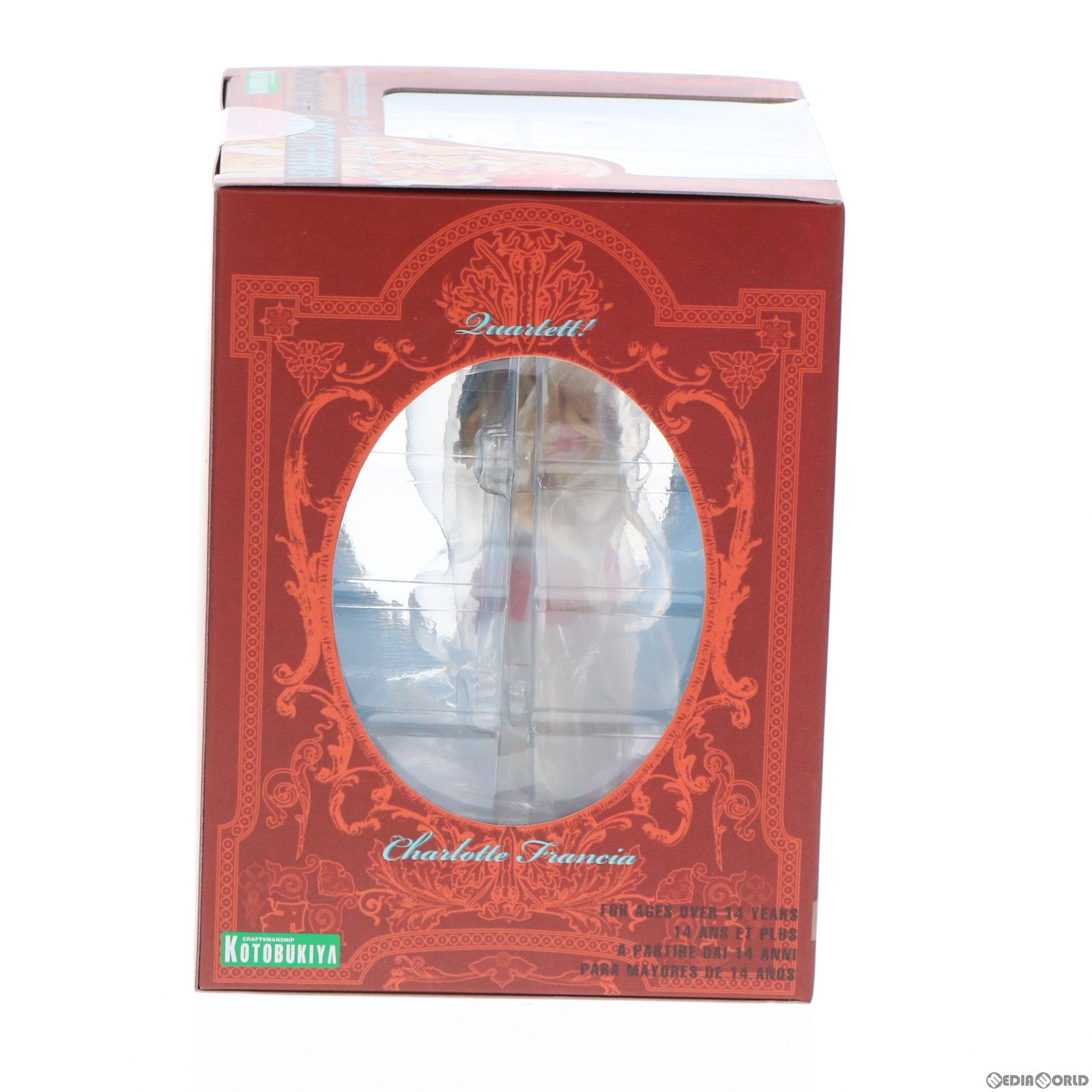 【中古即納】[FIG] シャルロット・フランシア Quartett!(カルテット) 1/10 完成品 フィギュア(PP374) コトブキヤ(20100429)