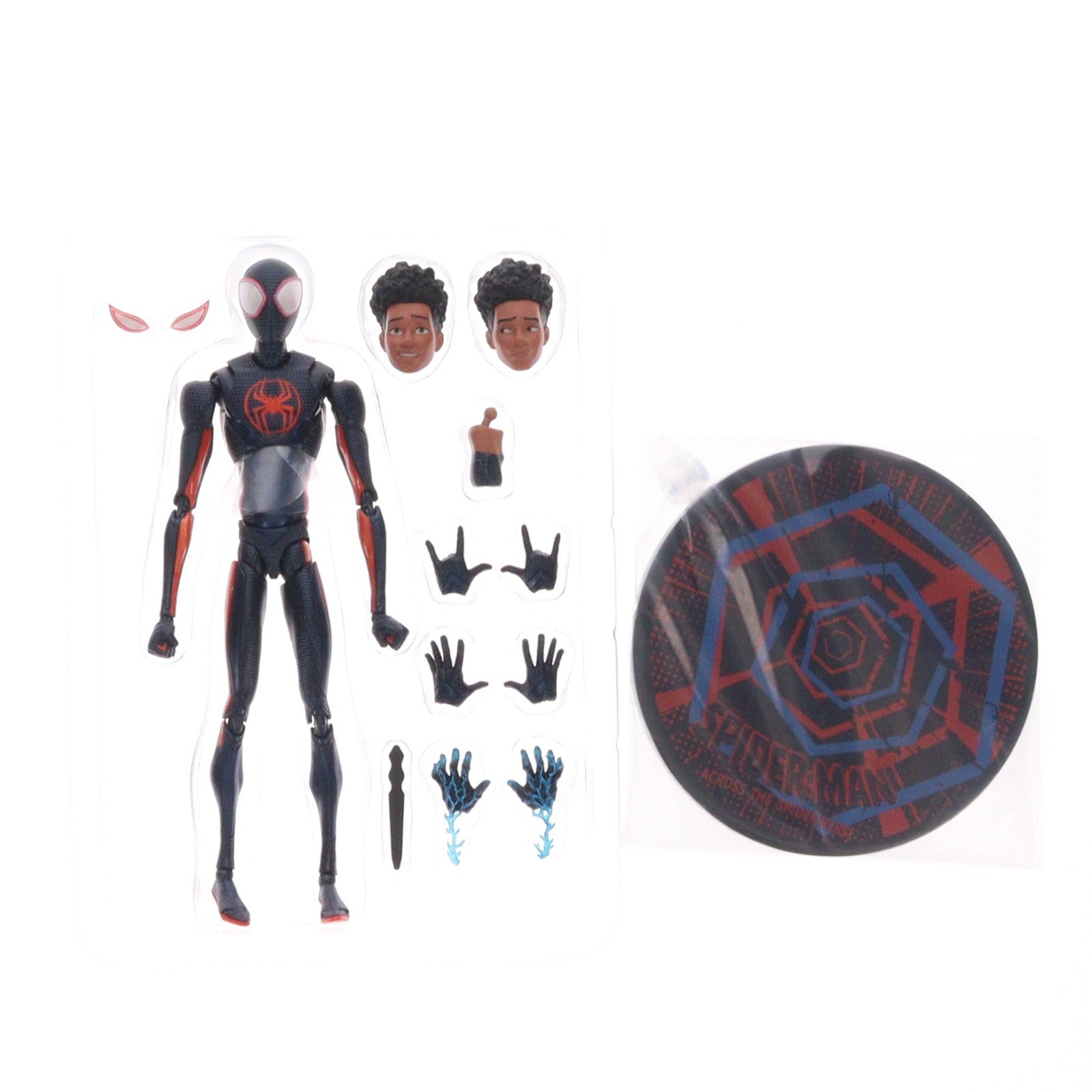 【中古即納】[FIG] TAMASHII NATIONS STORE限定 S.H.Figuarts(フィギュアーツ) スパイダーマン(マイルス・モラレス)(スパイダーマン:アクロス・ザ・スパイダーバース)-1610 ROOFTOP VER.- 完成品 可動フィギュア バンダイスピリッツ(20240913)