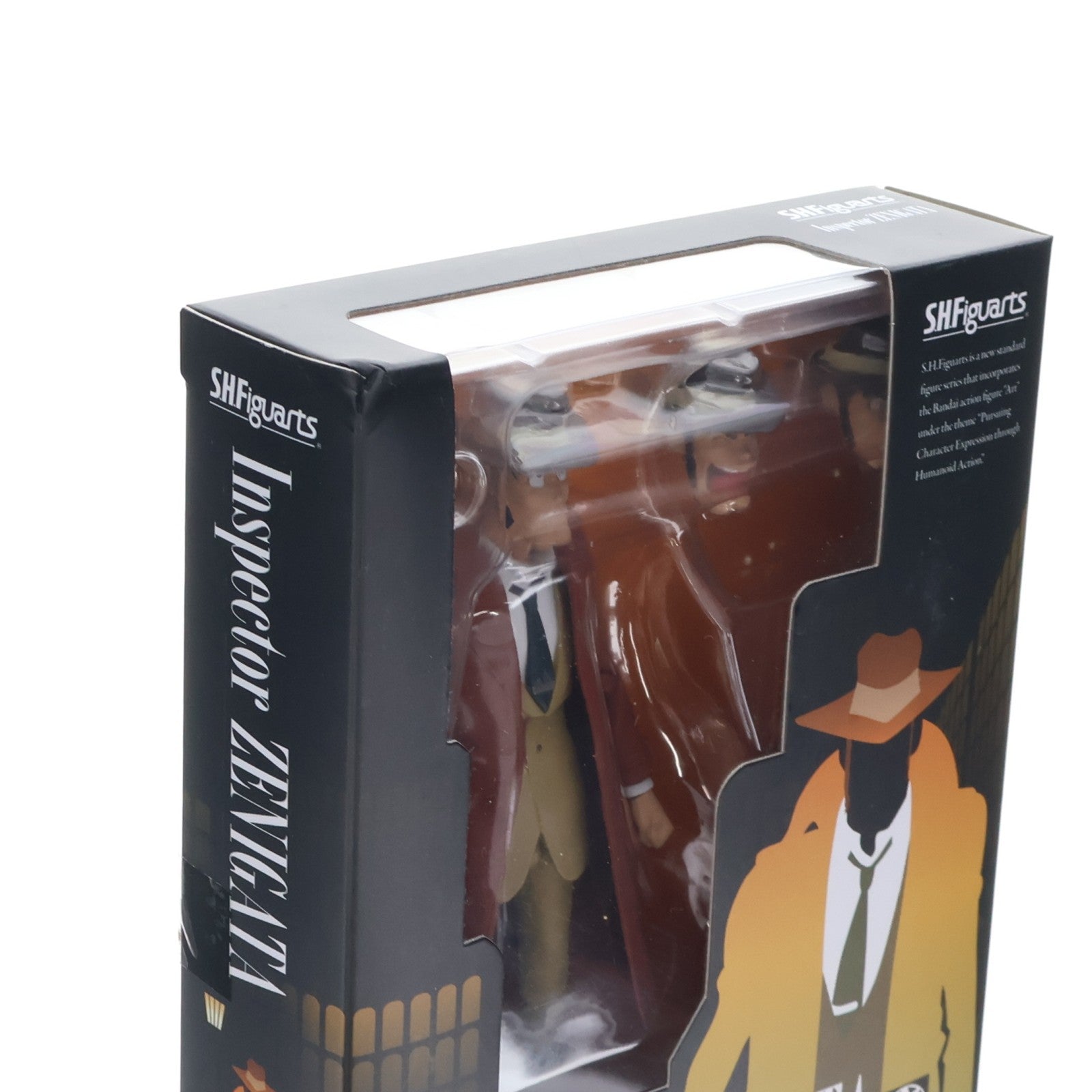 【中古即納】[FIG] 魂ウェブ商店限定 S.H.Figuarts(フィギュアーツ) 銭形警部(ぜにがたけいぶ) ルパン三世 完成品 可動フィギュア バンダイ(20161031)
