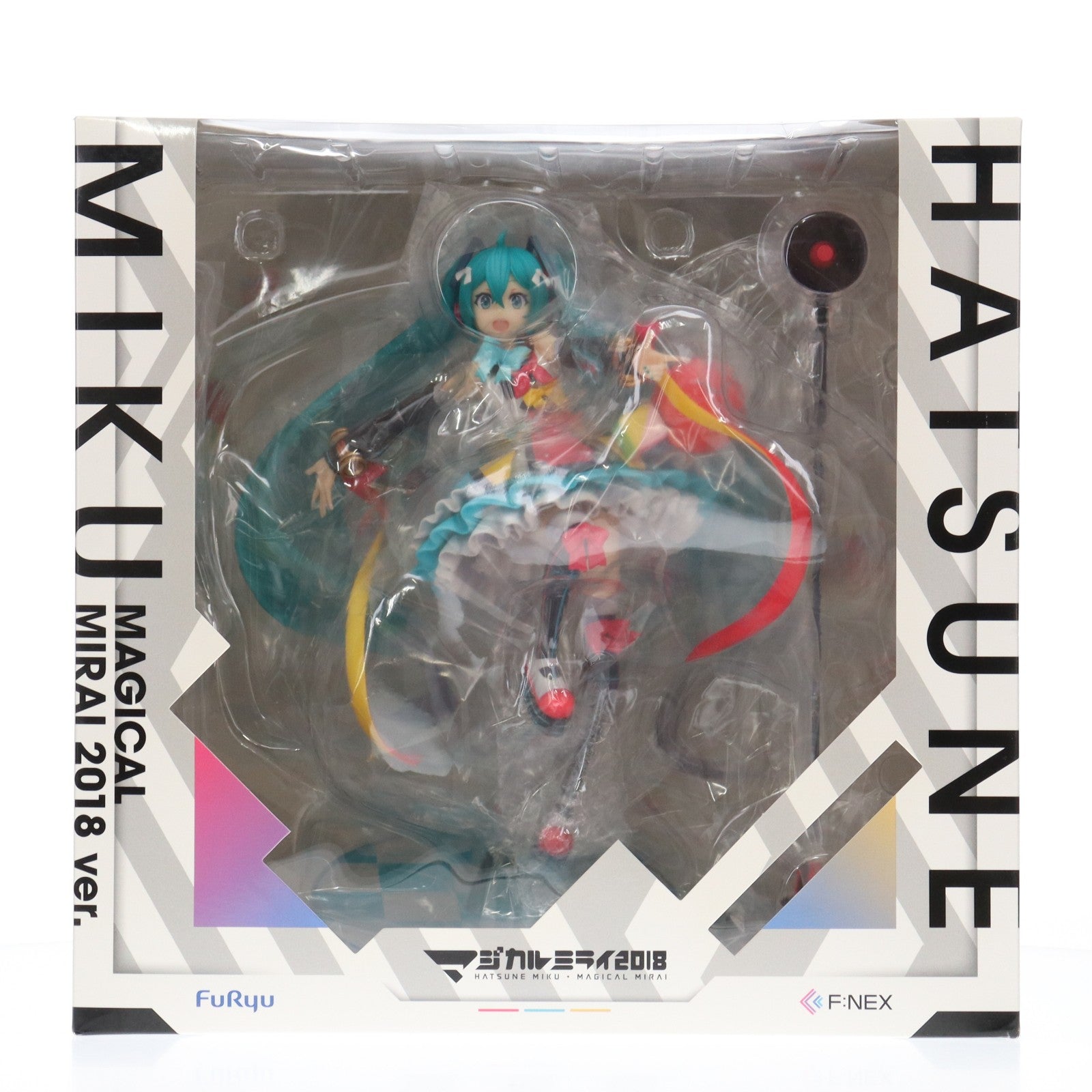 【中古即納】[FIG] F:NEX限定 初音ミク「マジカルミライ 2018」Ver. キャラクター・ボーカル・シリーズ01 初音ミク 1/7 完成品 フィギュア(AMU-FNX112) フリュー(20190808)