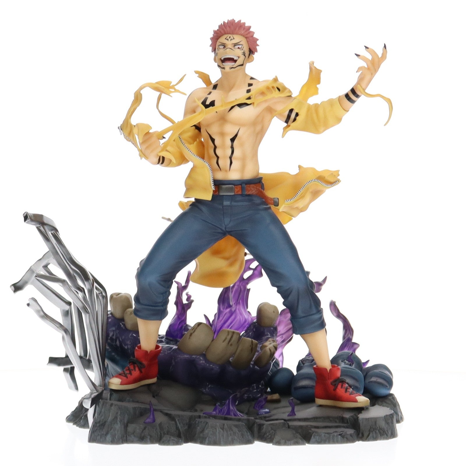 【中古即納】[FIG] eStream Store限定 SHIBUYA SCRAMBLE FIGURE 宿儺(すくな) 呪術廻戦 1/7 完成品 フィギュア eStream/アルファサテライト(20230630)