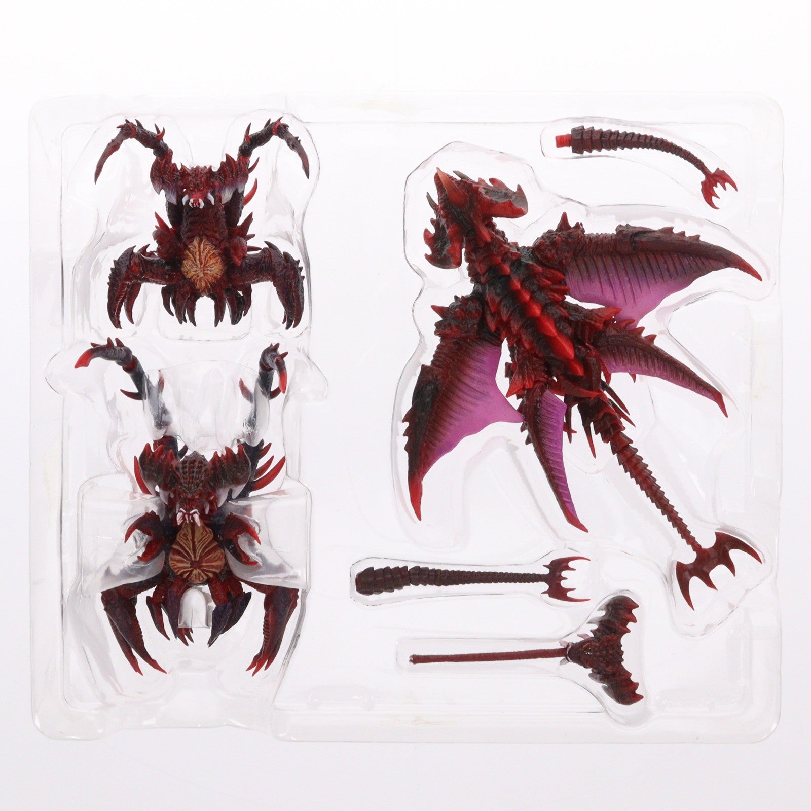 【中古即納】[FIG] 魂ウェブ商店限定 S.H.MonsterArts(モンスターアーツ) デストロイアエボリューションセット(1995) ゴジラVSデストロイア 完成品 フィギュア バンダイ(20130622)
