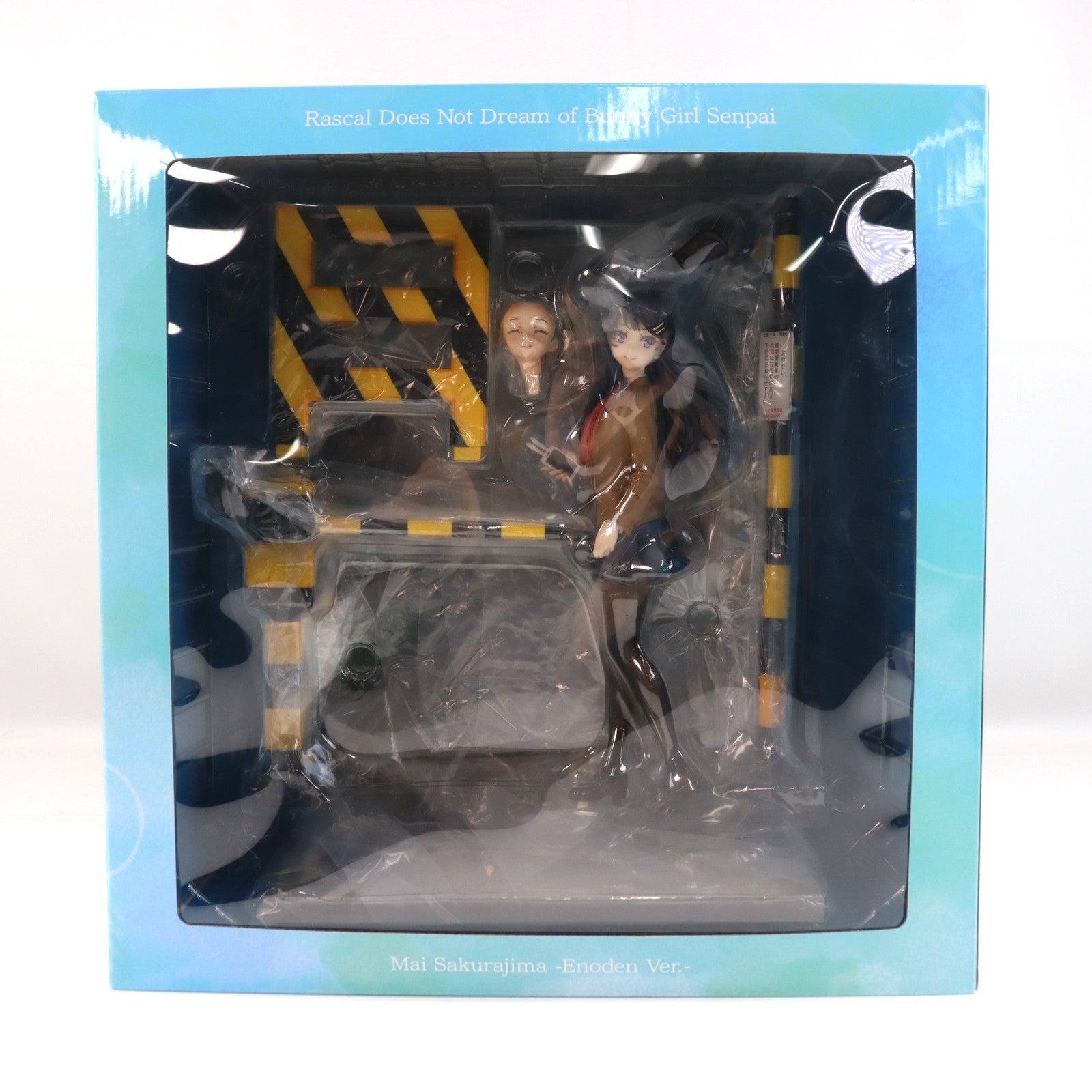 【中古即納】[FIG] eStream Store限定 SHIBUYA SCRAMBLE FIGURE 桜島麻衣(さくらじままい) -江ノ電 Ver.- 青春ブタ野郎はバニーガール先輩の夢を見ない 1/7 完成品 フィギュア eStream/アルファサテライト(20220531)