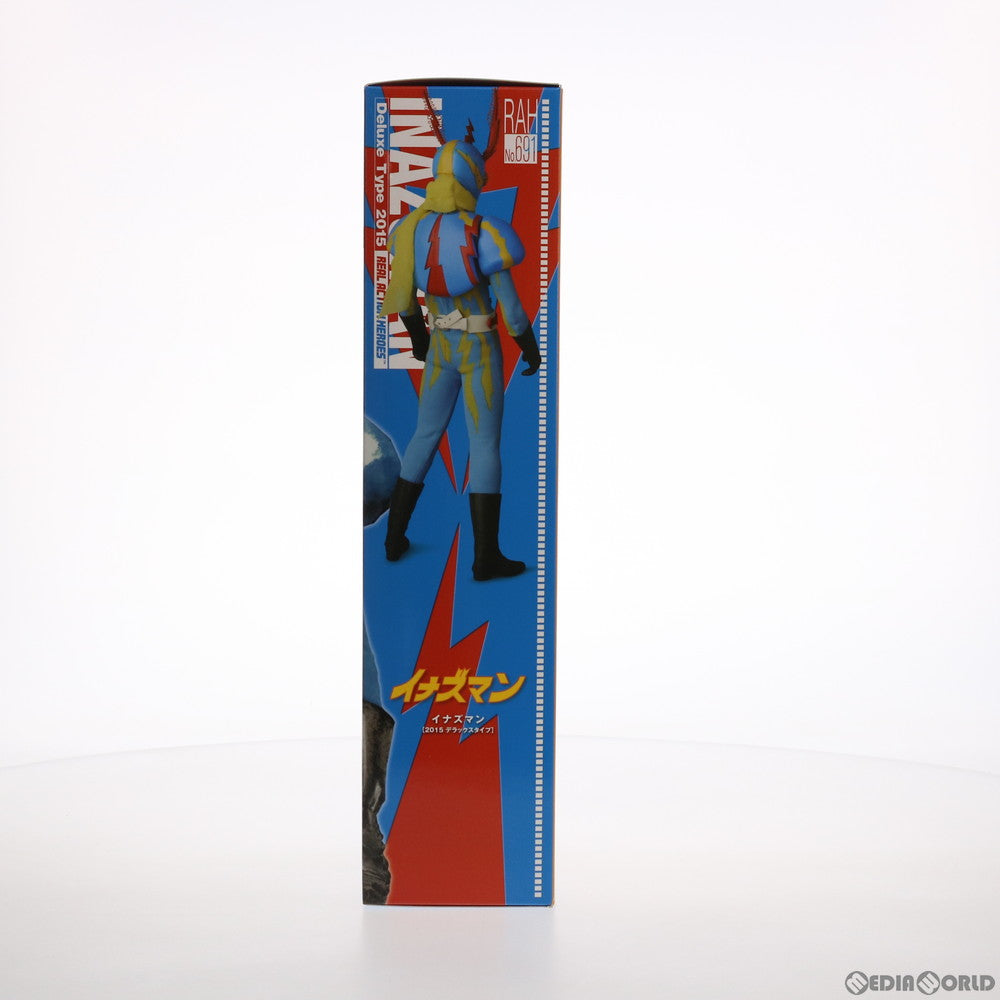 【中古即納】[FIG] リアルアクションヒーローズ No.691 RAH DX イナズマン 完成品 可動フィギュア タイムハウス/メディコム・トイ(20150630)