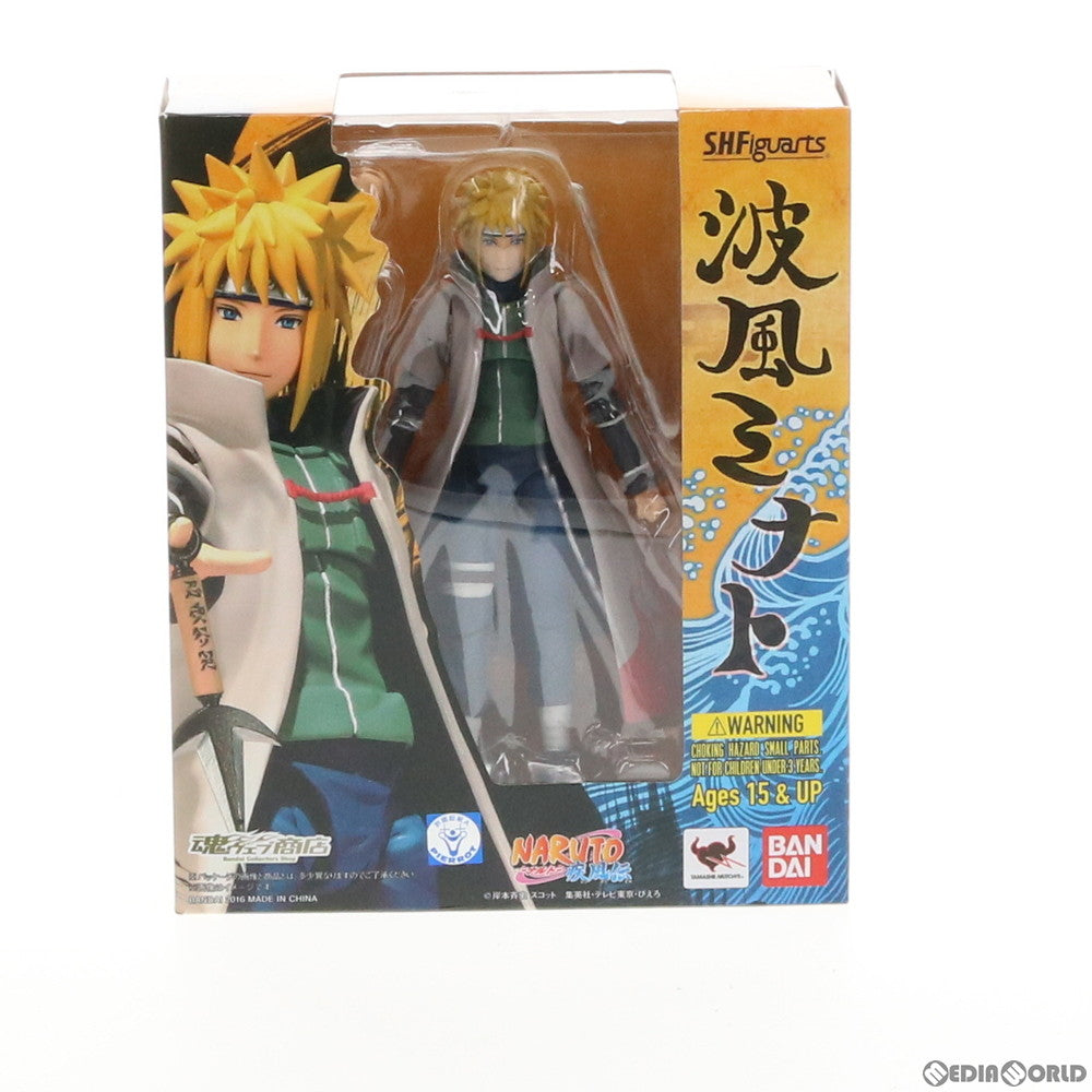 【中古即納】[FIG] 魂ウェブ商店限定 S.H.Figuarts(フィギュアーツ) 波風ミナト(なみかぜミナト) NARUTO-ナルト- 疾風伝 完成品 可動フィギュア バンダイ(20160131)