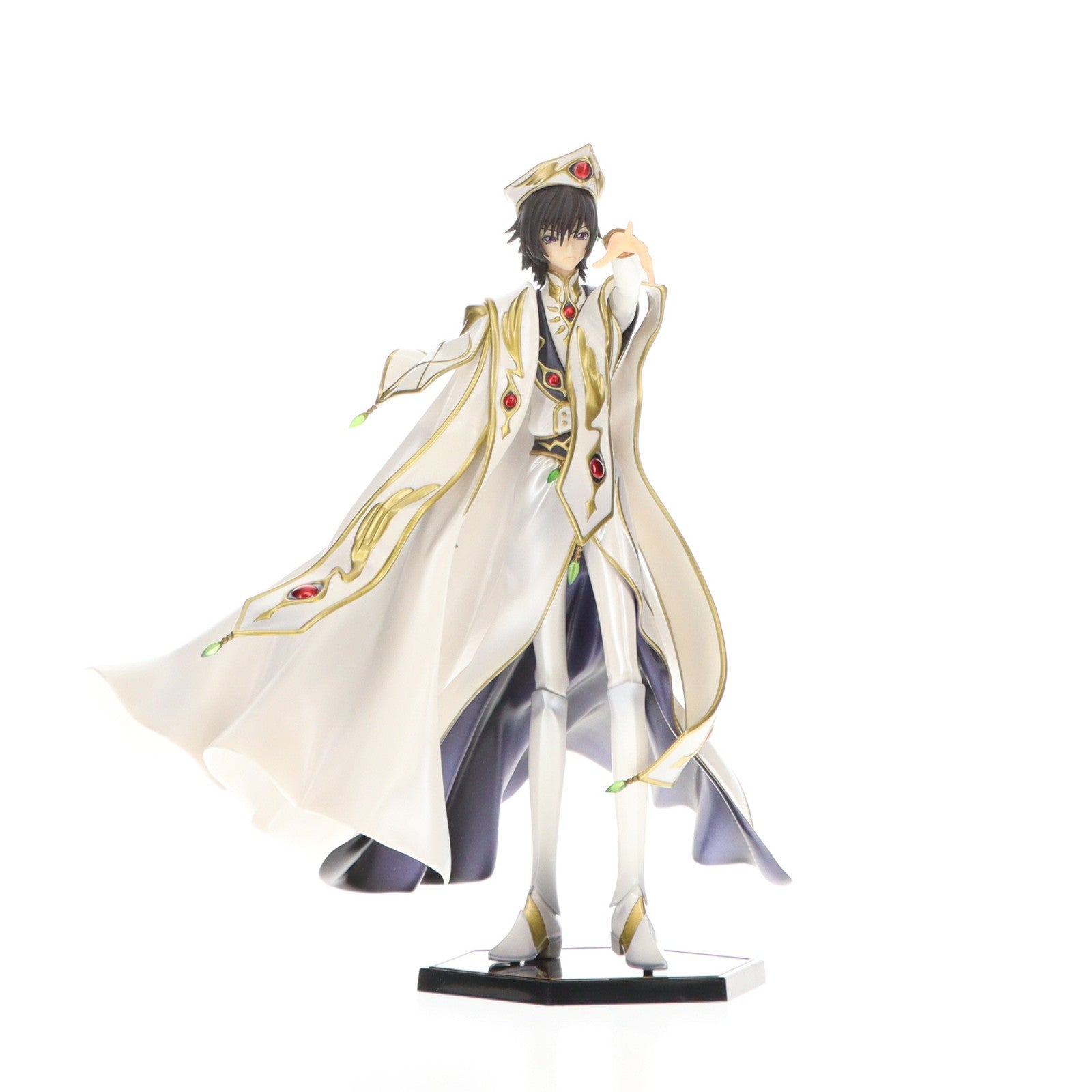 【中古即納】[FIG] (再販) G.E.M.シリーズ ルルーシュ・ヴィ・ブリタニア コードギアス 反逆のルルーシュR2 1/8 完成品 フィギュア アニメイト&一部オンラインショップ限定 メガハウス(20170630)