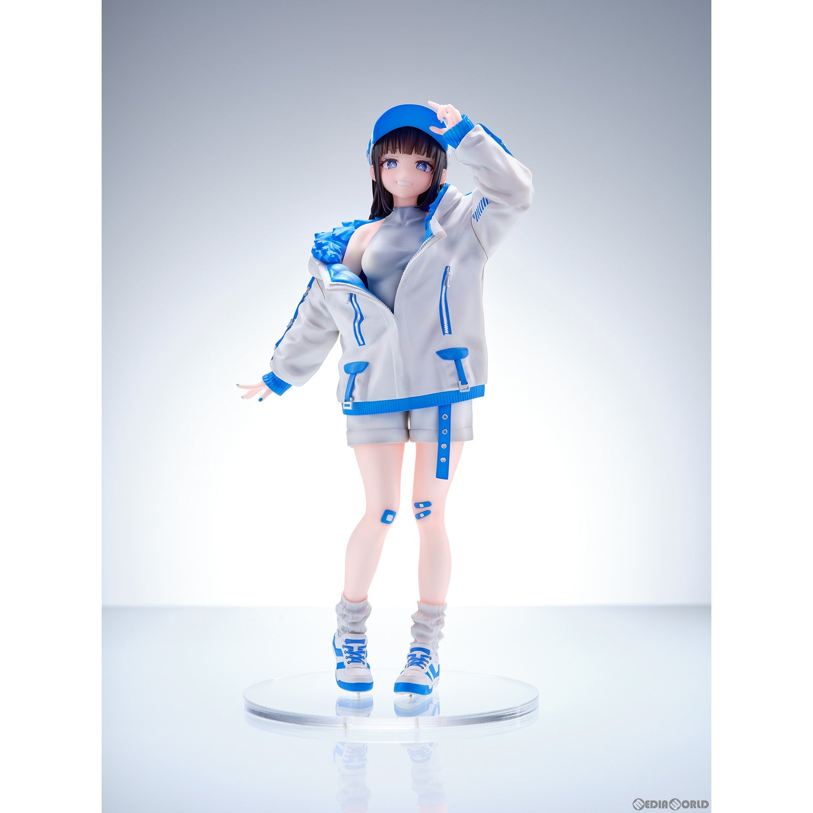 【中古即納】[FIG] OMAHA×真白K大 壱色青藍(いっしきせいらん) 1/7 完成品 フィギュア OMAHA(オマハ)(20250119)