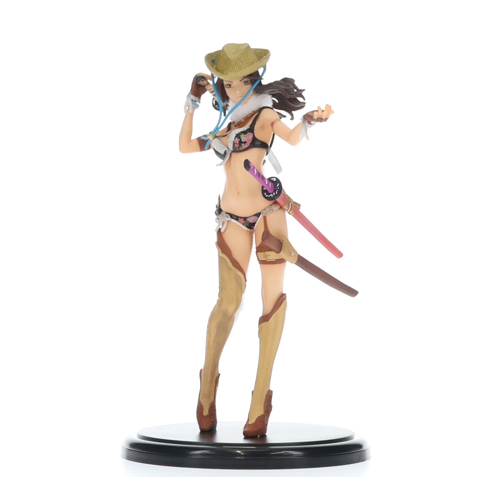 【中古即納】[FIG] 彩(あや) 初回限定 黒水着Ver. お姉チャンバラ vorteX～忌血を継ぐ者たち～ 1/8 完成品 フィギュア トイズワークス(20071223)