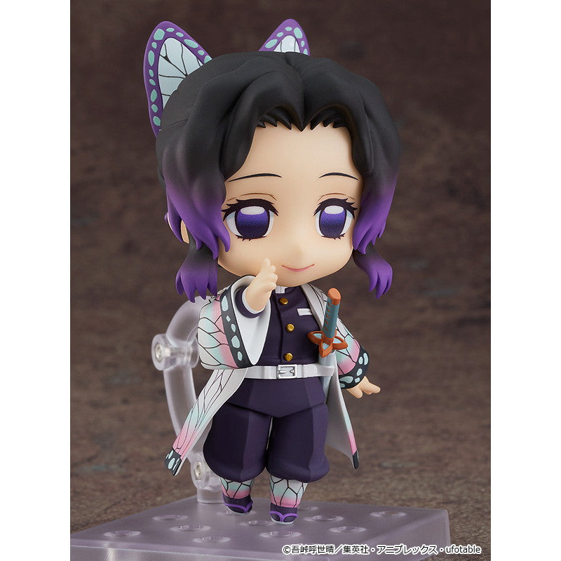 【中古即納】[FIG] (再販) ねんどろいど 1655 胡蝶しのぶ(こちょうしのぶ) 鬼滅の刃 完成品 可動フィギュア グッドスマイルカンパニー(20260117)