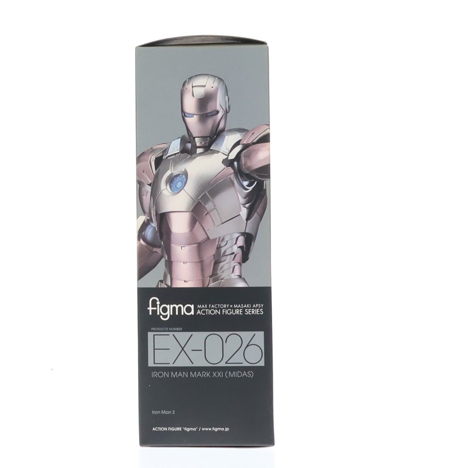 【中古即納】[FIG] GOODSMILE ONLINE SHOP限定 figma(フィグマ) EX-026 アイアンマン・マーク21(ミダス) アイアンマン3 完成品 可動フィギュア グッドスマイルカンパニー(20150731)
