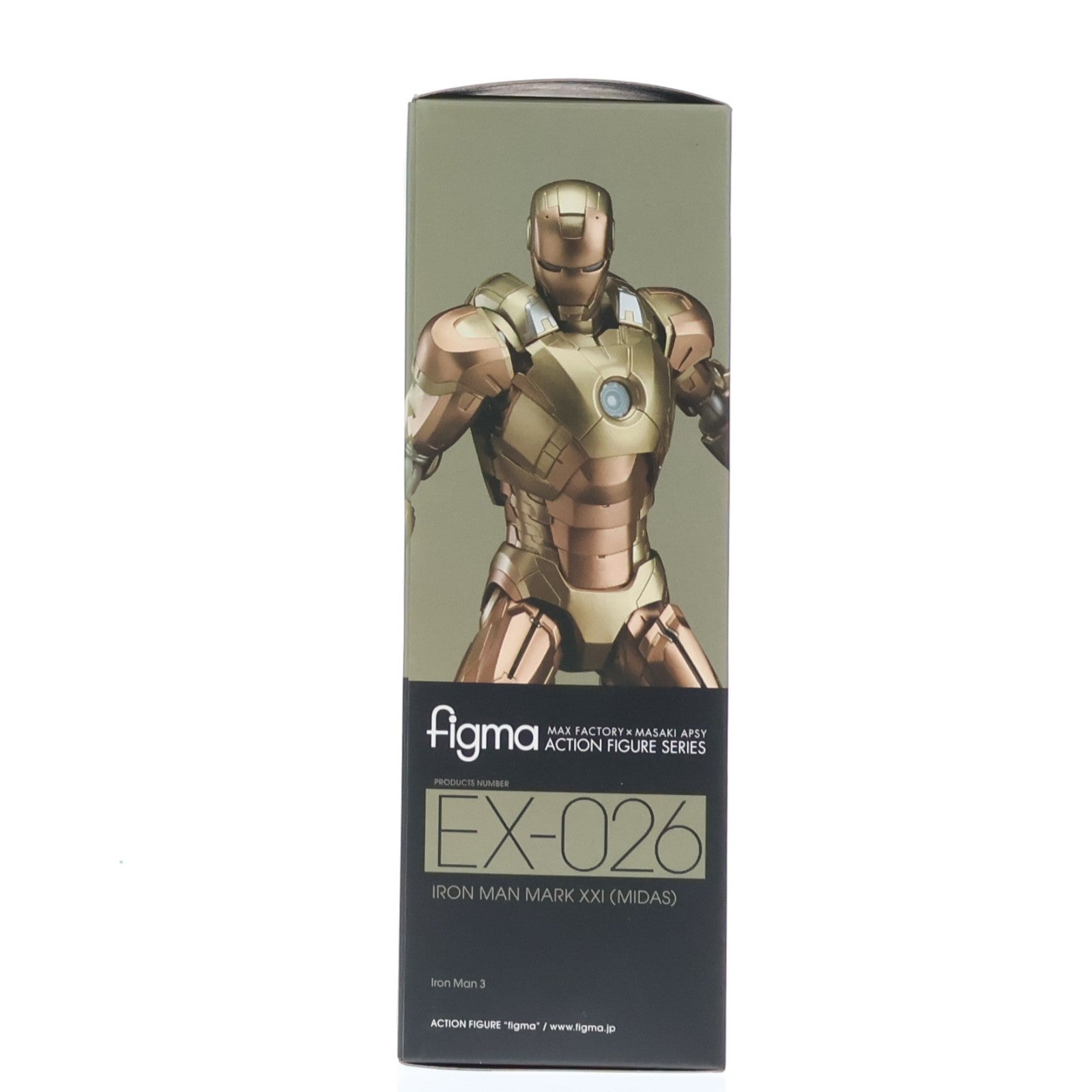 【中古即納】[FIG] GOODSMILE ONLINE SHOP限定 figma(フィグマ) EX-026 アイアンマン・マーク21(ミダス) アイアンマン3 完成品 可動フィギュア グッドスマイルカンパニー(20150731)