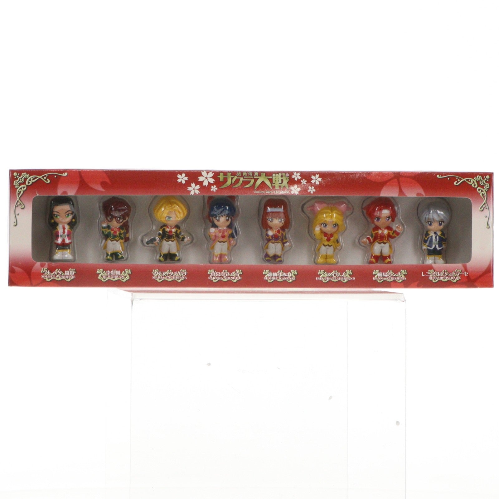 【中古即納】[FIG] 「サクラ大戦 活動写真」公開記念復刻版8体セット 完成品 フィギュア キャラアニ(20011231)