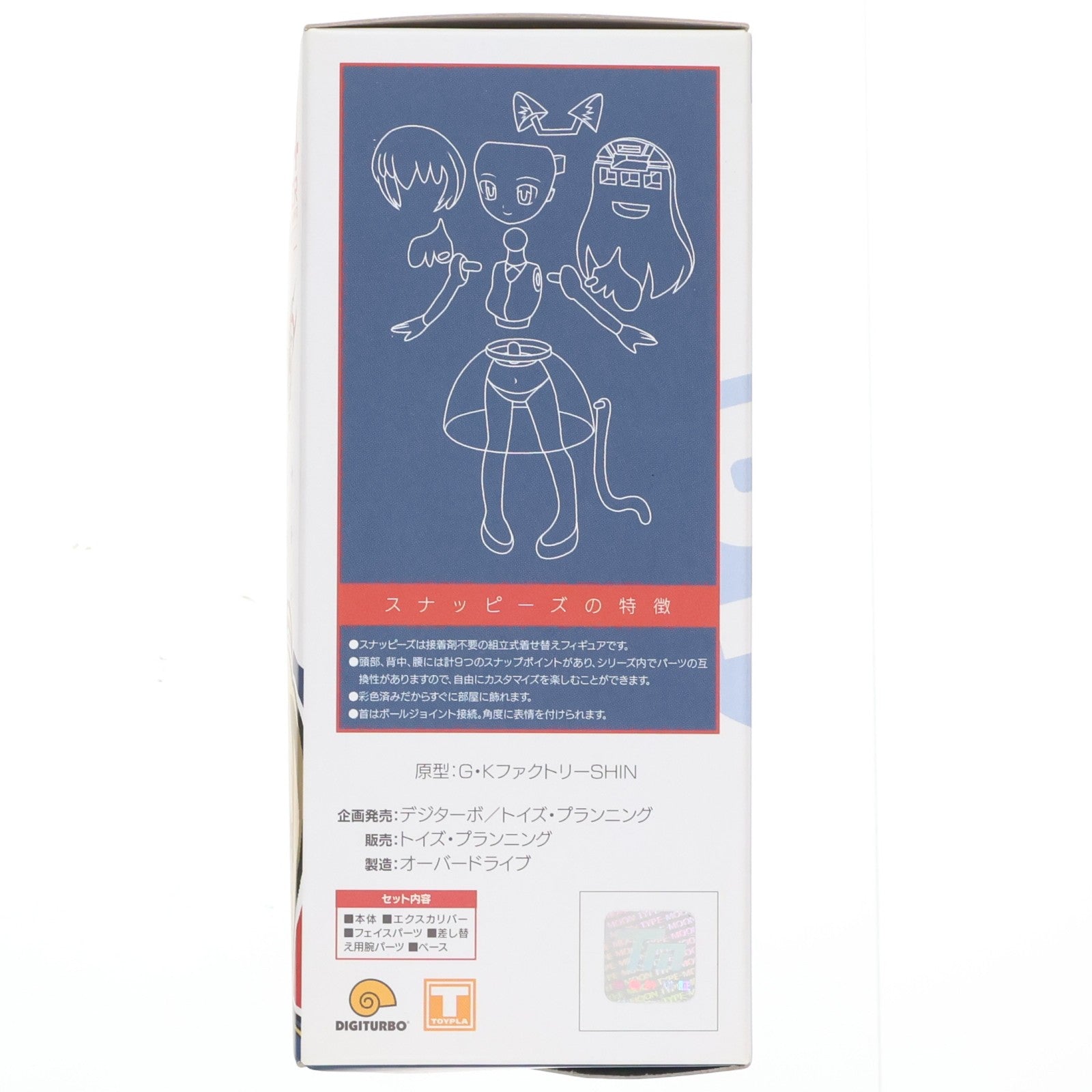 【中古即納】[FIG] スナッピーズ 04 セイバー(鎧Ver.) Fate/stay night(フェイト/ステイナイト) 完成品 フィギュア トイズ・プランニング(20080403)