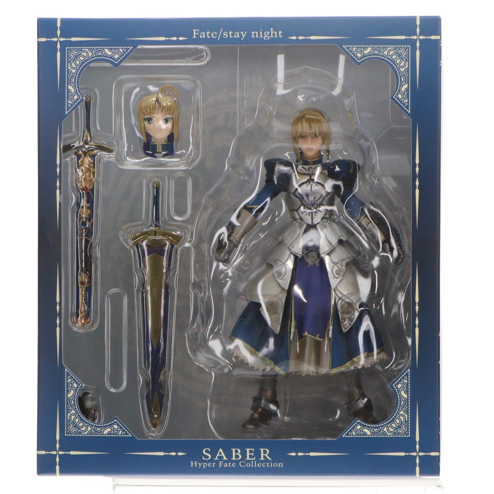 【中古即納】[FIG] HYPER FATE COLLECTION セイバー Fate/stay night(フェイト/ステイナイト) 1/8 完成品 可動フィギュア ebCraft/エンターブレイン(20070331)