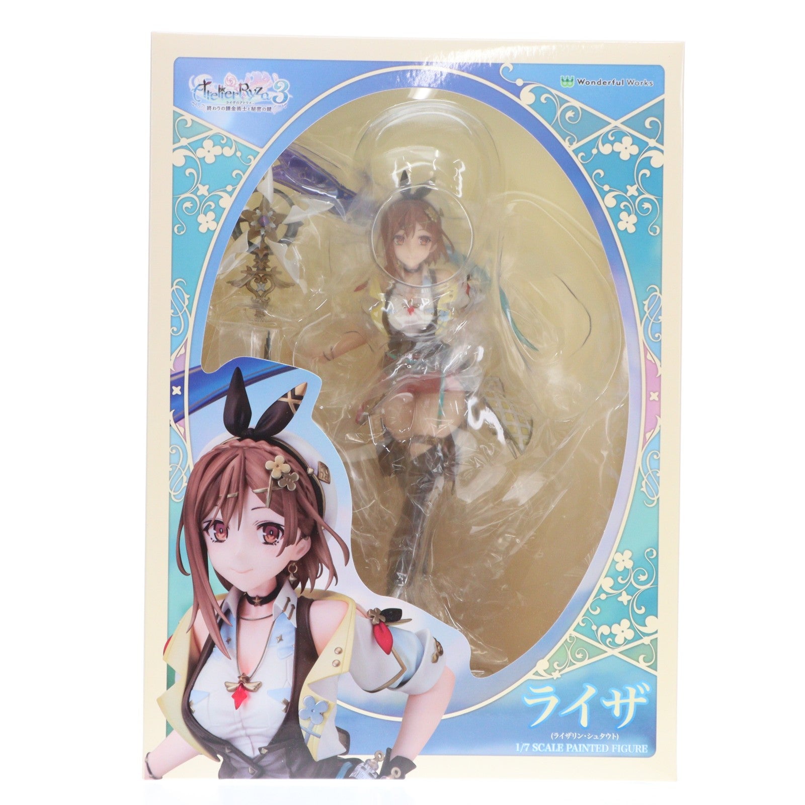 【中古即納】[FIG] ライザ(ライザリン・シュタウト) ライザのアトリエ3 ～終わりの錬金術士と秘密の鍵～ 1/7 完成品 フィギュア Wonderful Works(ワンダフルワークス)(20240127)