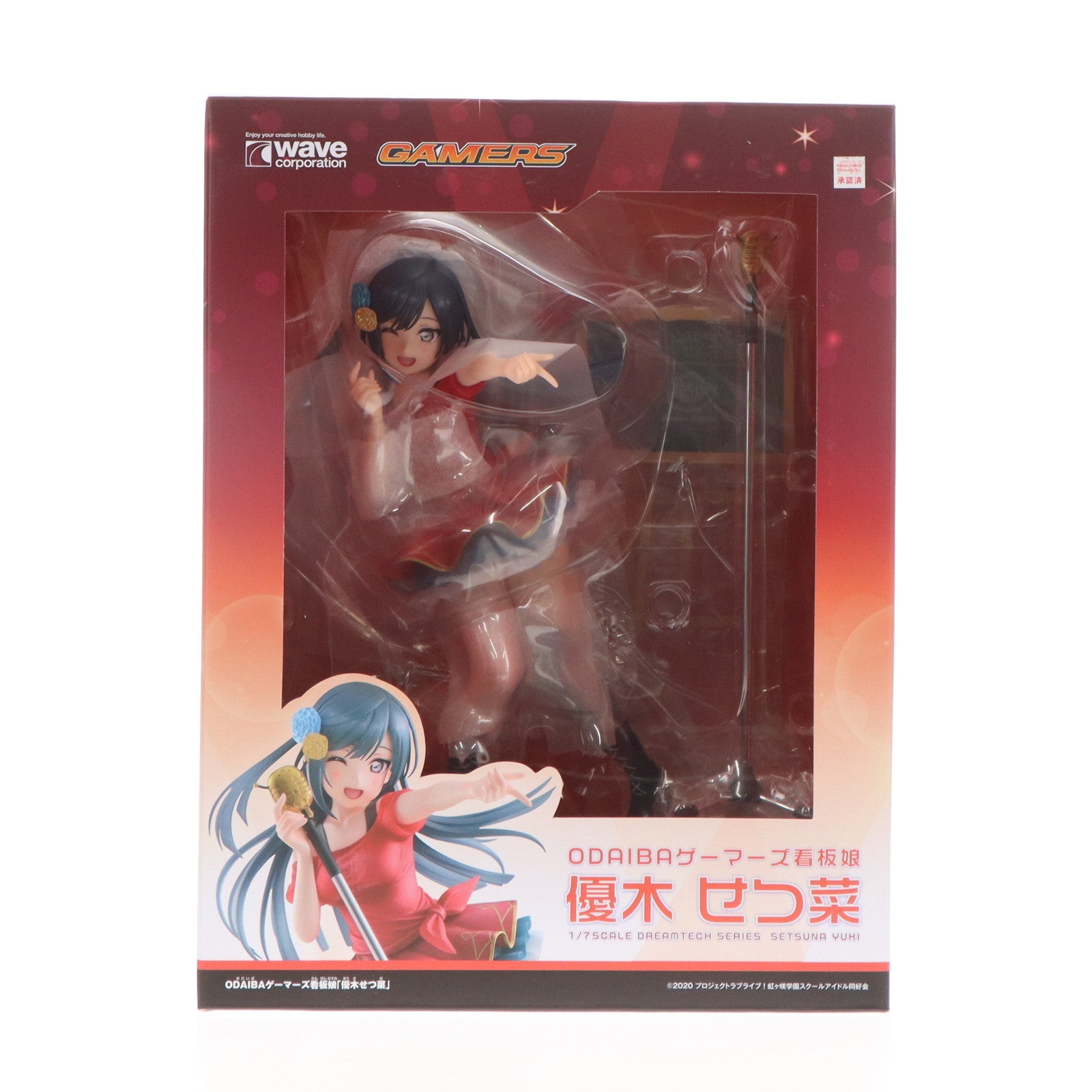 【中古即納】[FIG] (再販) ゲーマーズ限定 ドリームテック ODAIBAゲーマーズ看板娘 優木せつ菜(ゆうきせつな) ラブライブ!虹ヶ咲学園スクールアイドル同好会 1/7 完成品 フィギュア(DT-216) ウェーブ(WAVE)(20250228)