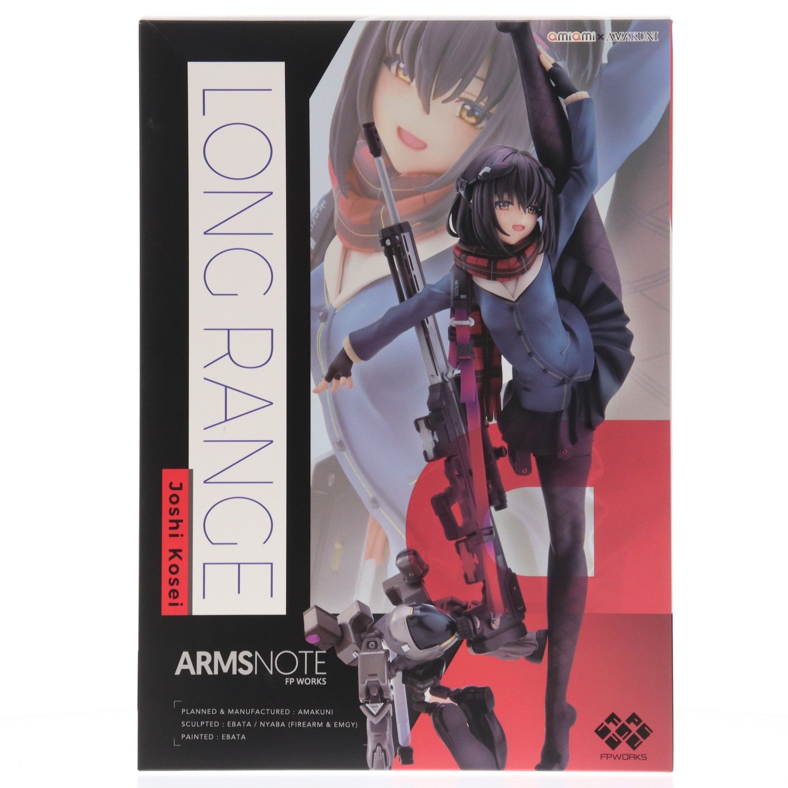 【中古即納】[FIG] あみあみ限定 ロングレンジ・ジョシコウセイ ARMS NOTE(アームズノート) 1/7 完成品 フィギュア AMAKUNI(アマクニ)/あみあみ(20240228)