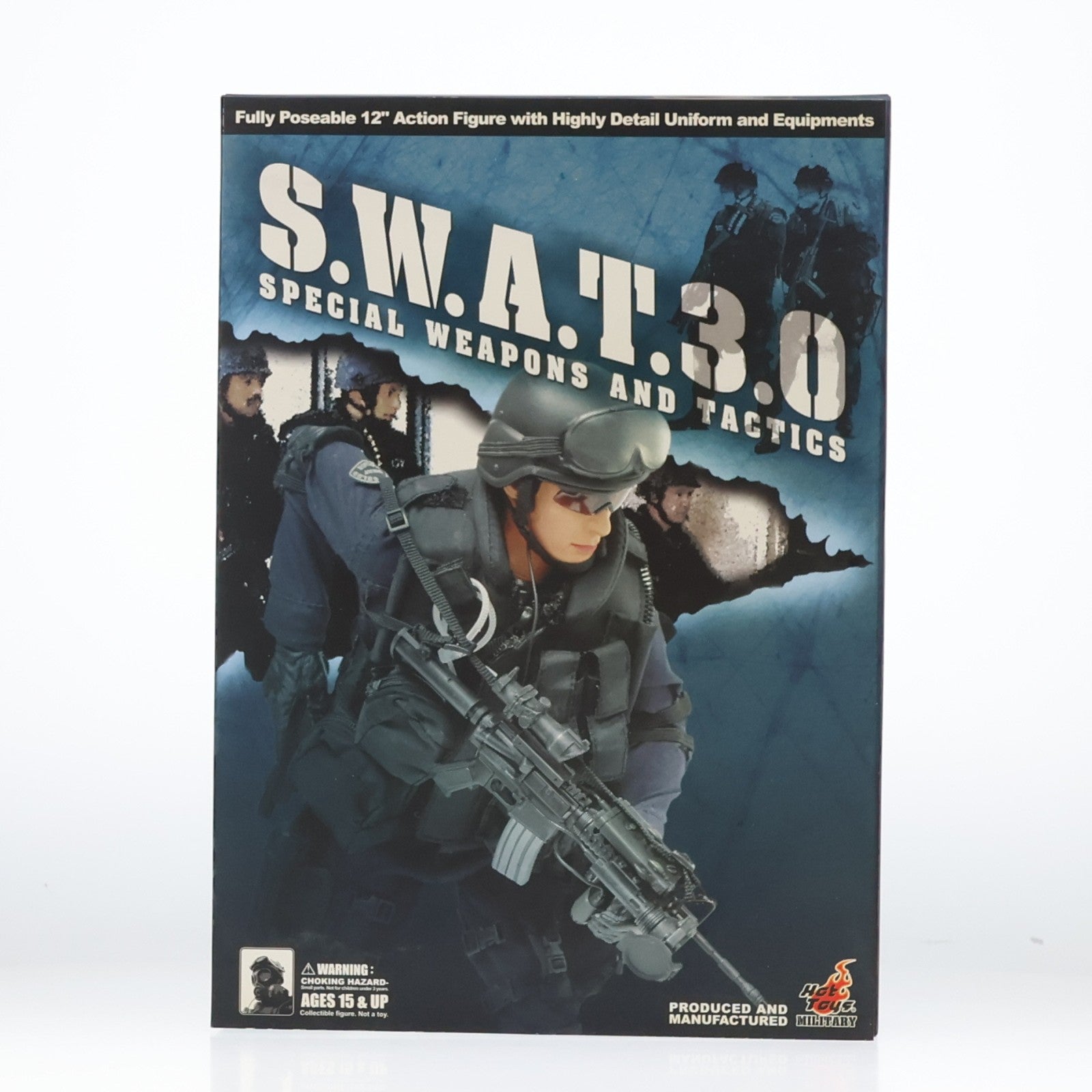 【中古即納】[FIG] ホットトイズ・ミリタリー S.W.A.T.(Version 3.0 Male Version) 1/6 完成品 可動フィギュア(M/SF/060102) ホットトイズ(20060131)